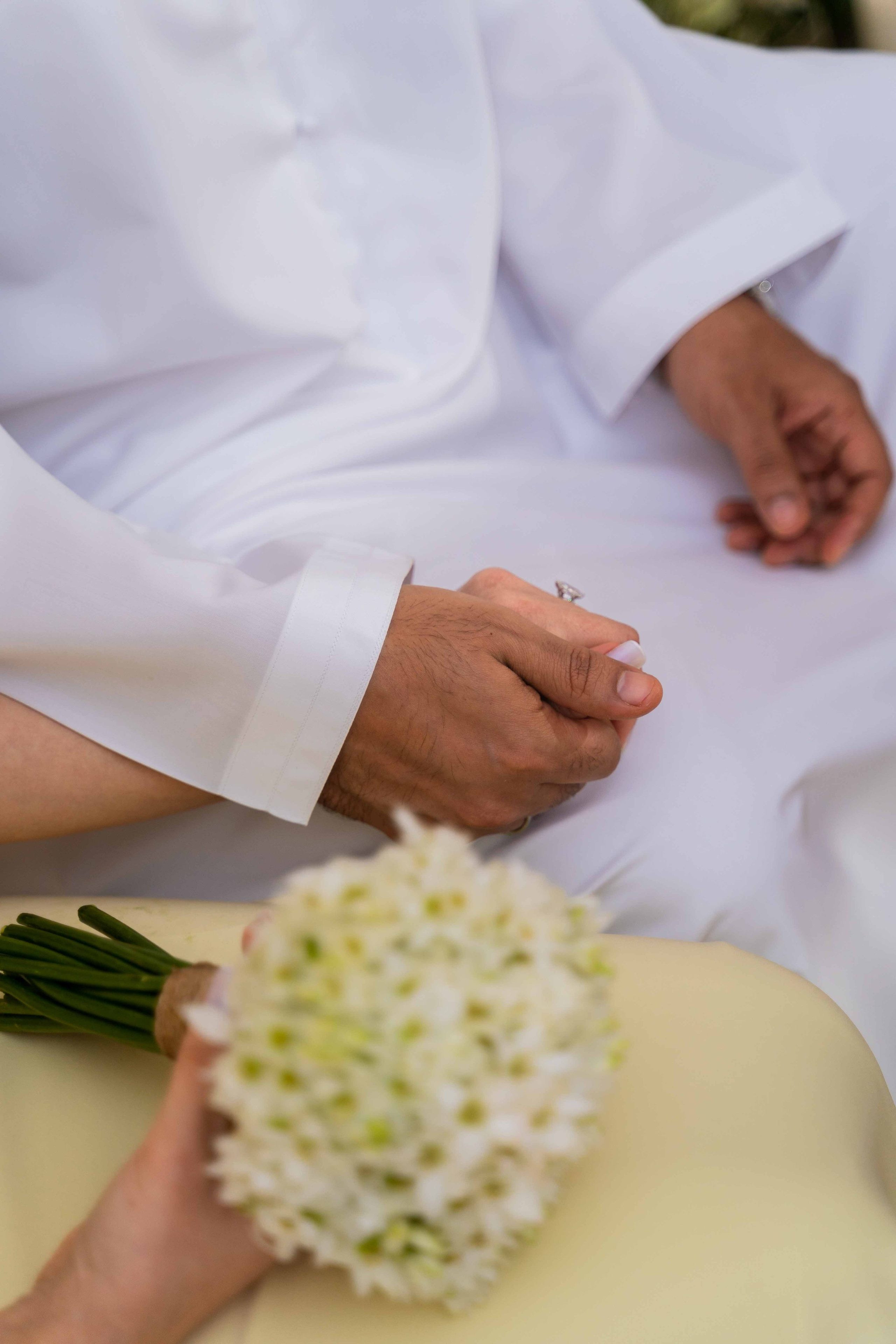 Арабская скромная помолвка дома (приватность на женские лица). Фотограф и видеограф в Москве и Абу Даби Мария Кулагина