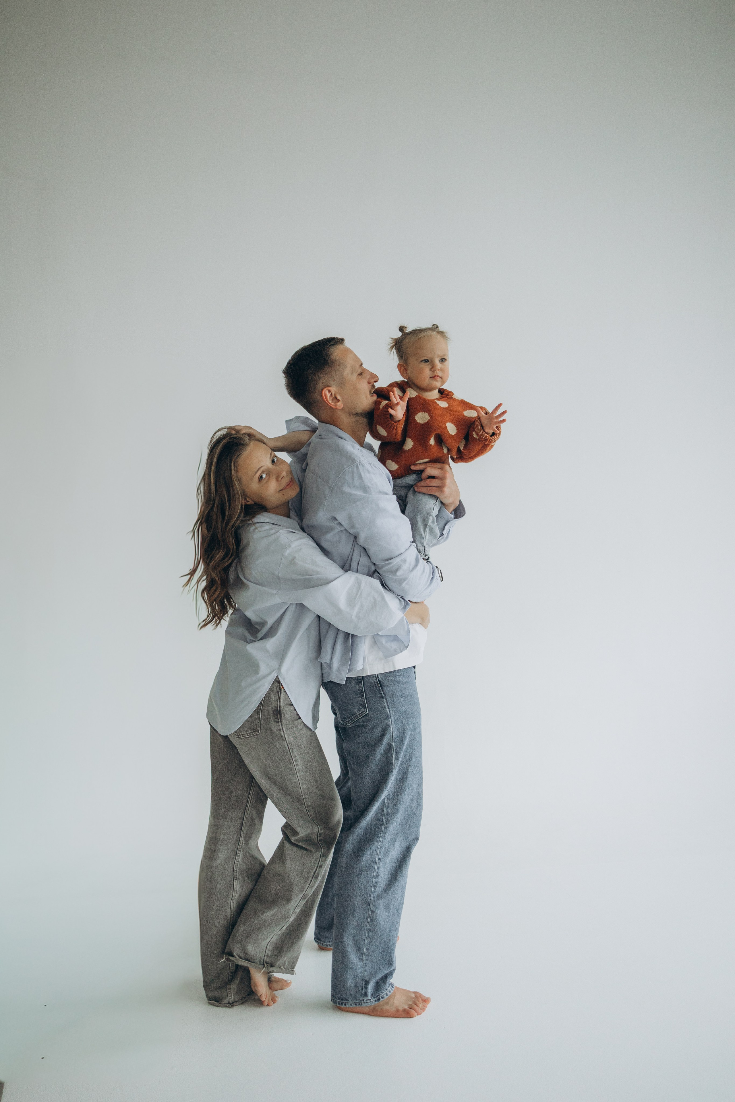 Анна, Сергей и София. Семейный фотограф в Москве Виктория Ястребинская