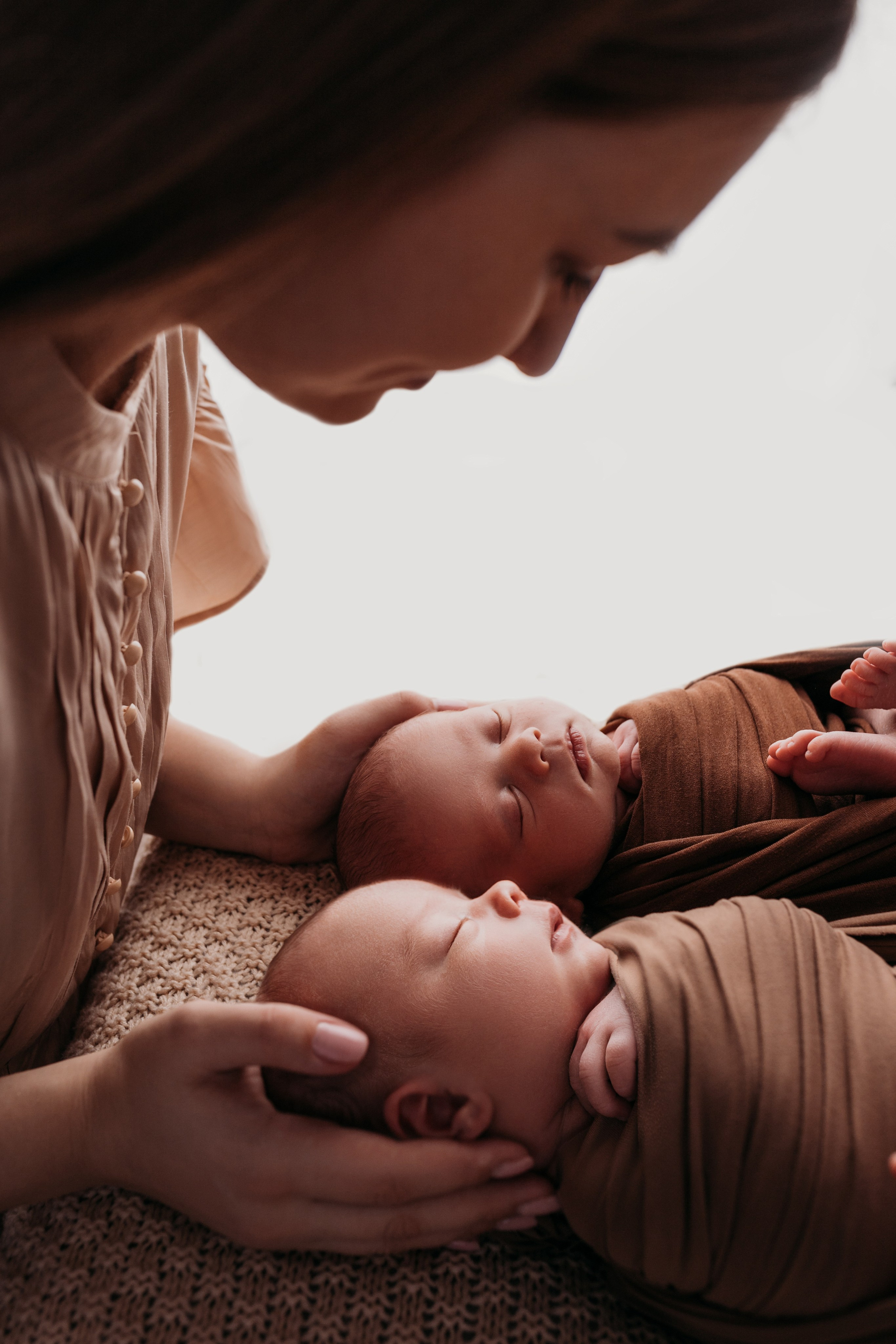 Фотосессия новорожденного в БОХО стиле. Фотограф новорожденных в г. Барнаул Ренпенинг Катерина