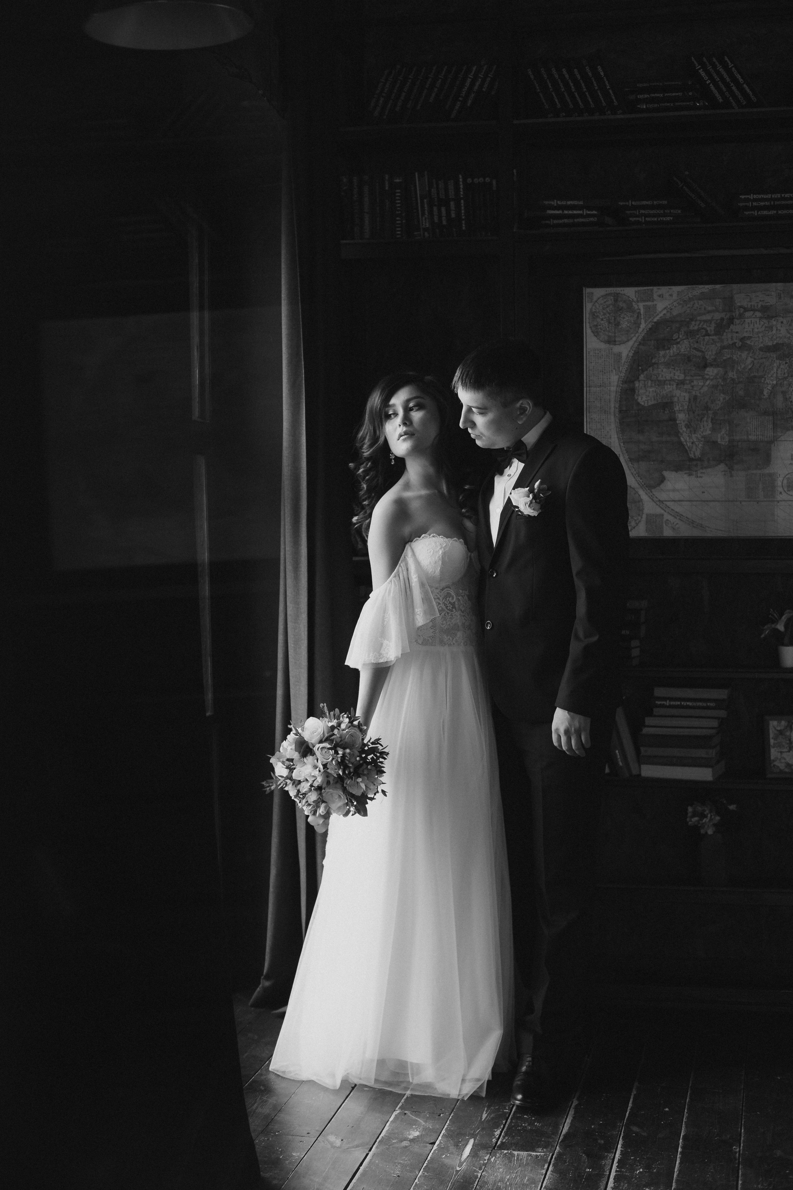 Сборы невесты в студии, зима. Креативный и женский Фотограф Омске Наталья Лебедева