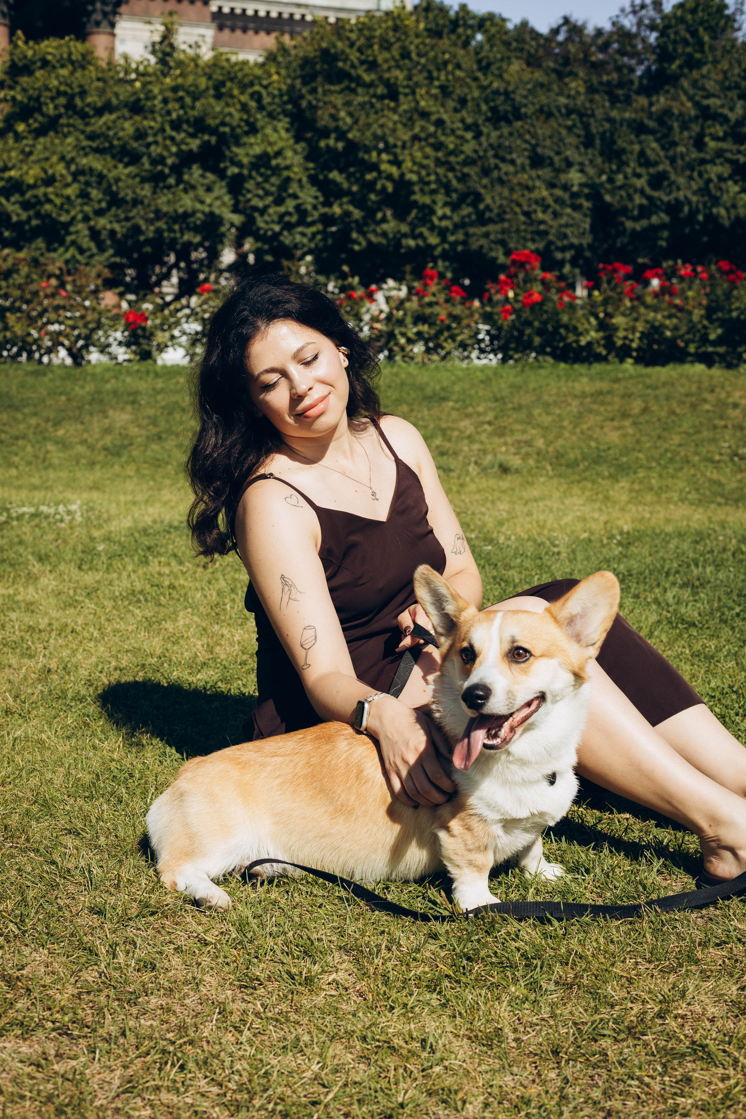 Фотосессия с собакой. Фотограф в Санкт-Петербурге Полина