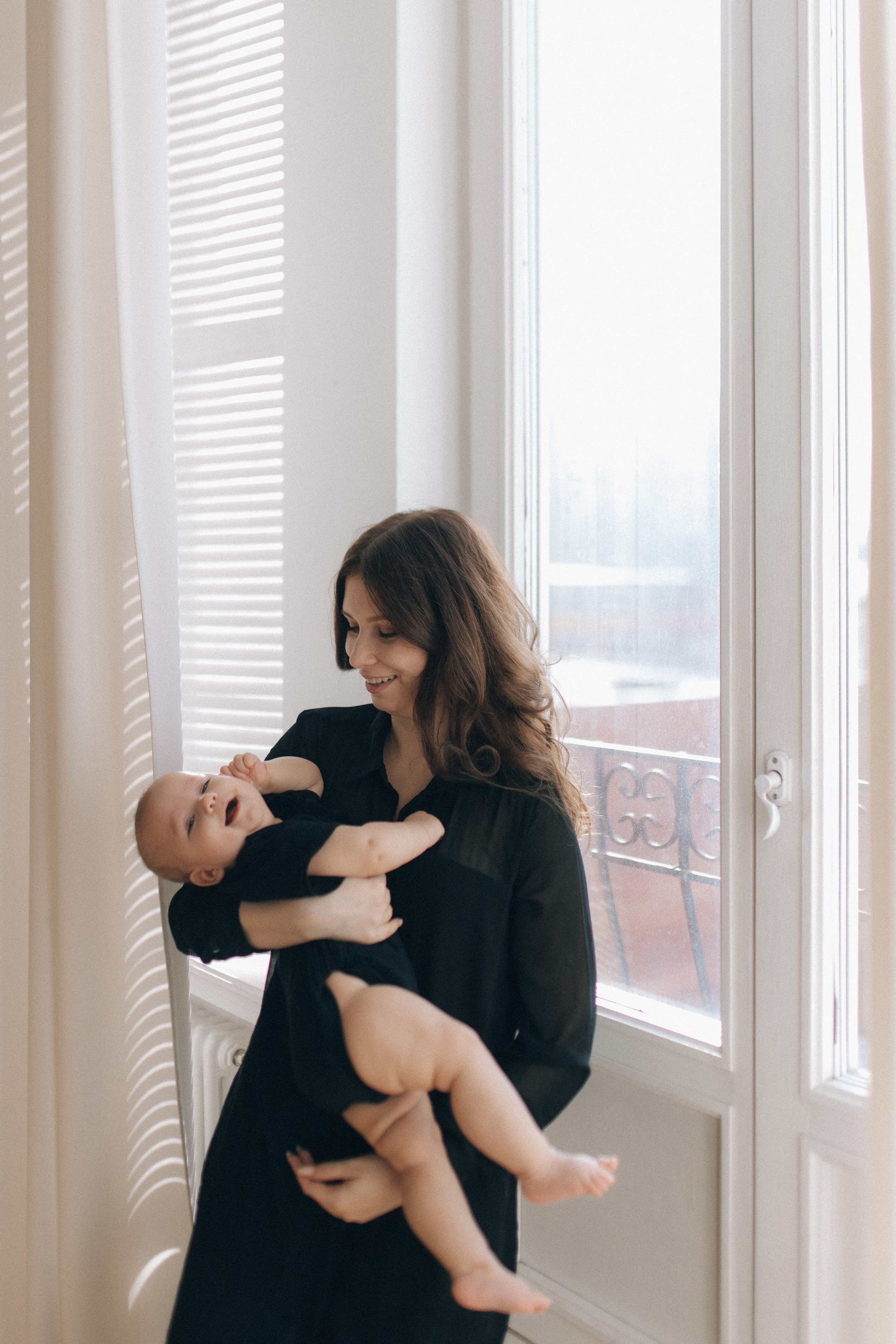 Фотосессия мама с малышом в студии. Семейный фотограф Екатеринбург Черепанова Олеся