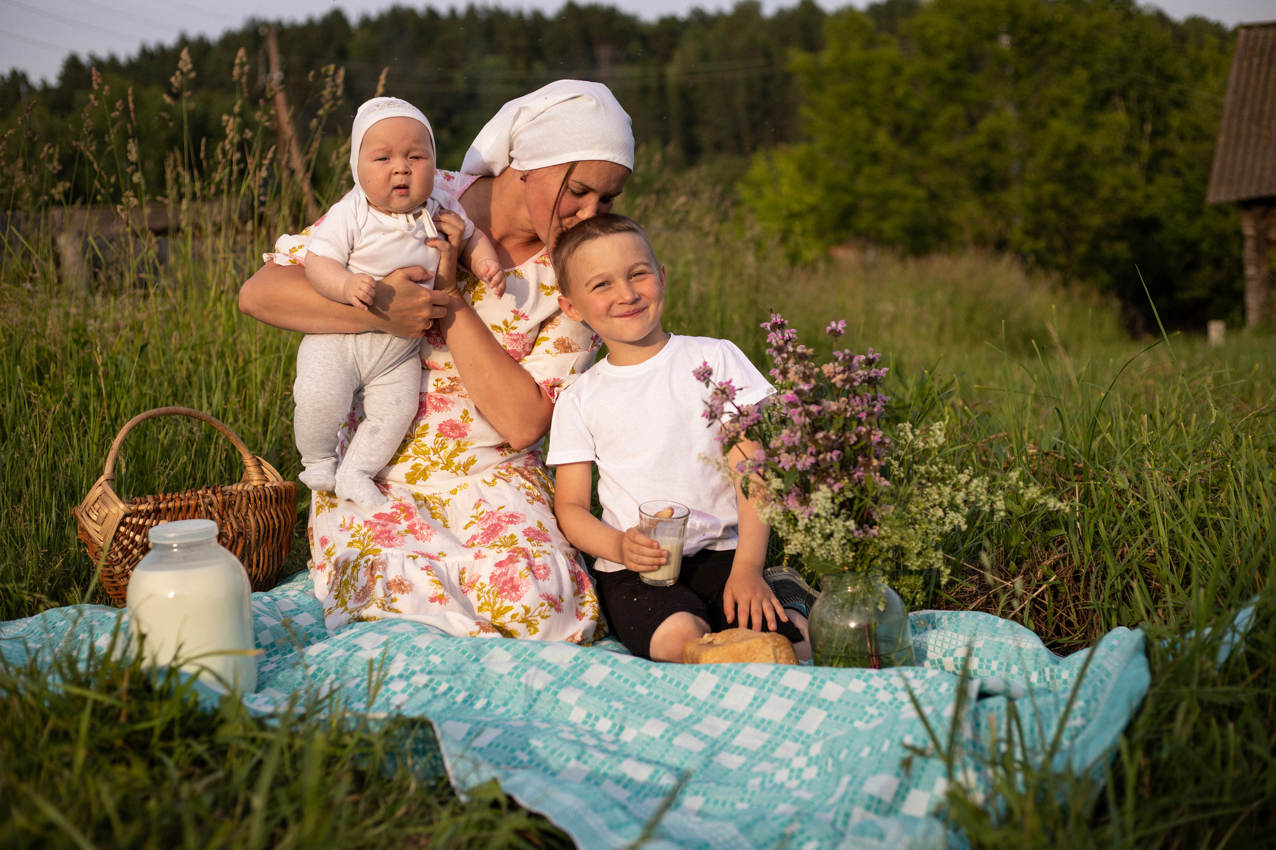 Творческий проект - Деревня. Семейный и женский фотограф Кемерово Мария Степ