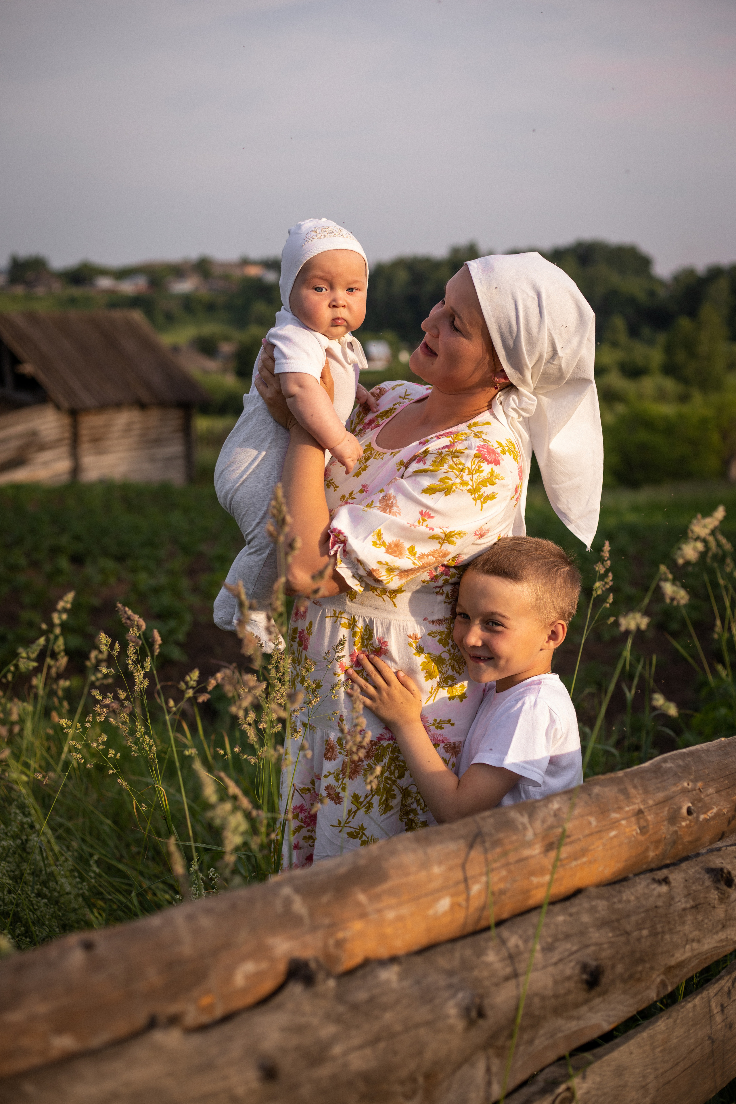 Творческий проект - Деревня. Семейный и женский фотограф Кемерово Мария Степ