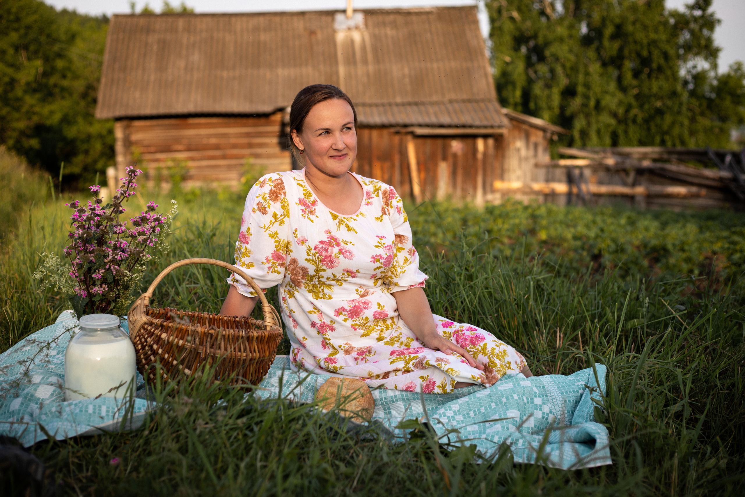 Творческий проект - Деревня. Семейный и женский фотограф Кемерово Мария Степ