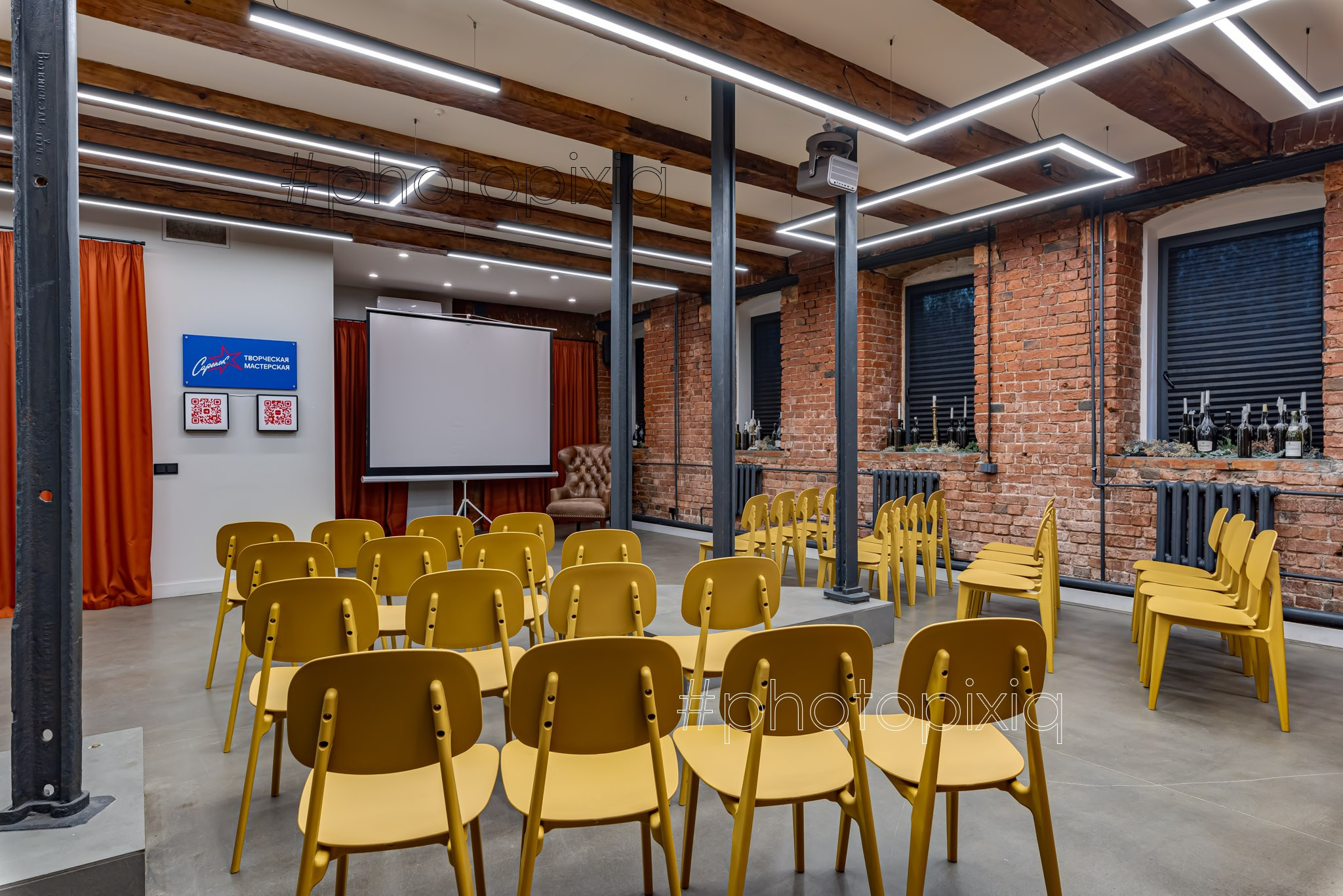 Интерьерная съёмка коворкинга САРЁНОК. Интерьерная съёмка и виртуальные туры — Интерьерный фотограф Кузнецов Сергей (photopixiq)