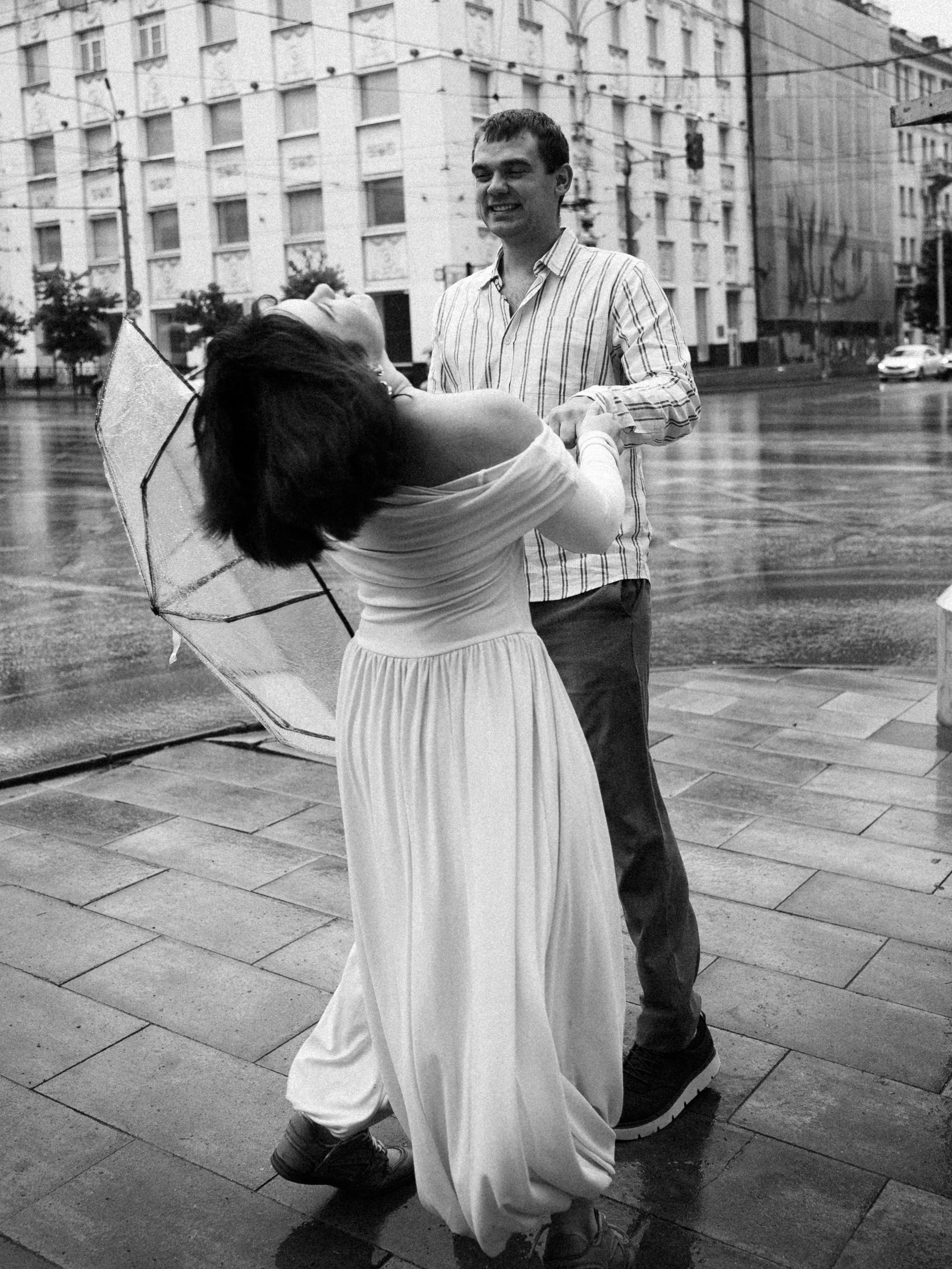 Под дождем. Фотограф Алена Банько