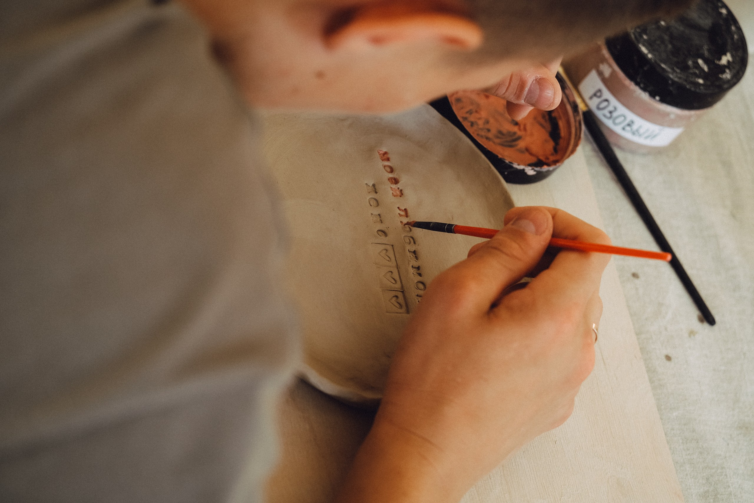 Любовь в студии лепки. Профессиональный фотограф, Санкт-Петербург — Виктория Богомолова