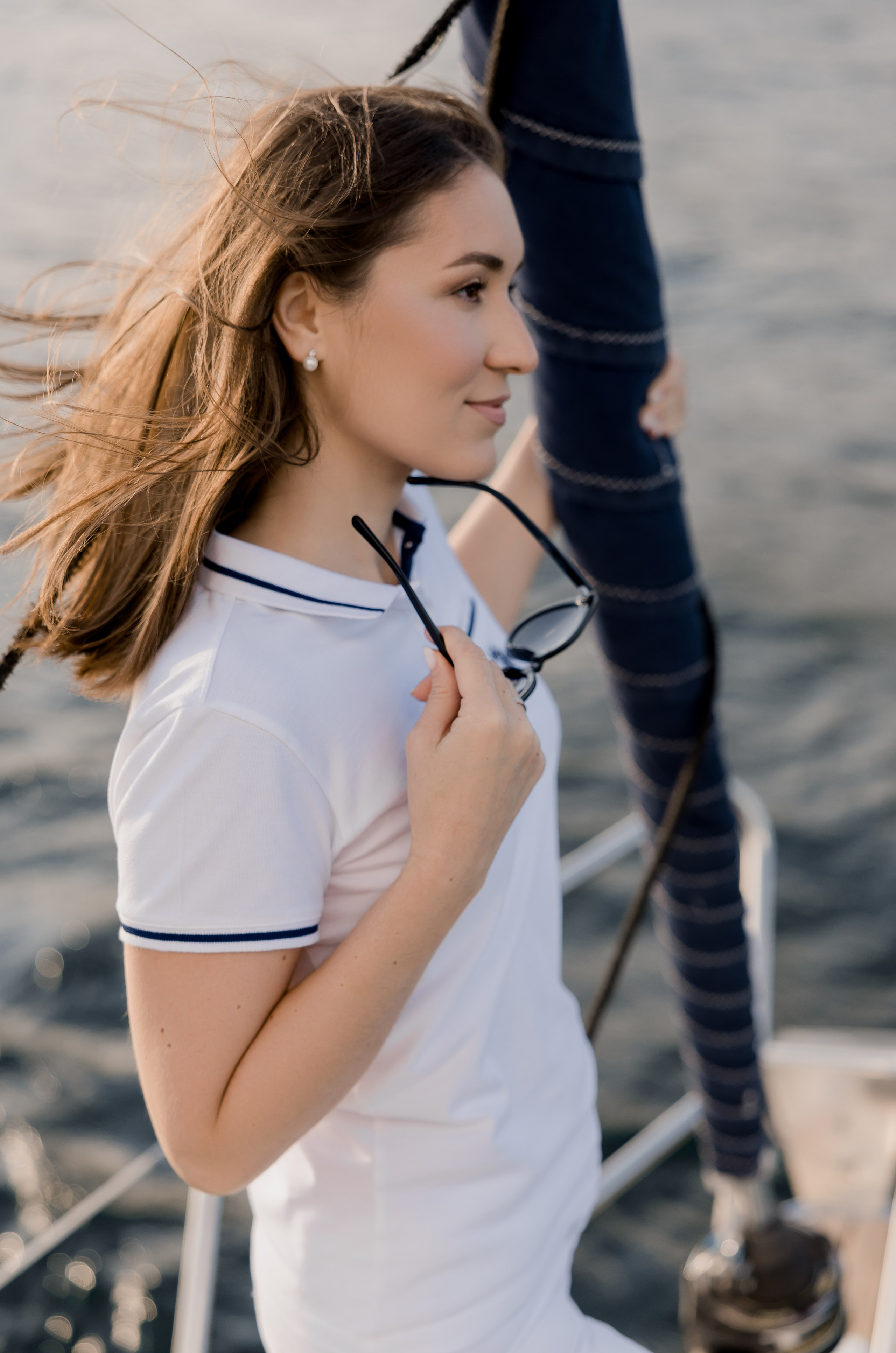 Анастасия, съёмка на яхте. Свадебный и портретный фотограф в Миассе Филиппенко Дарья