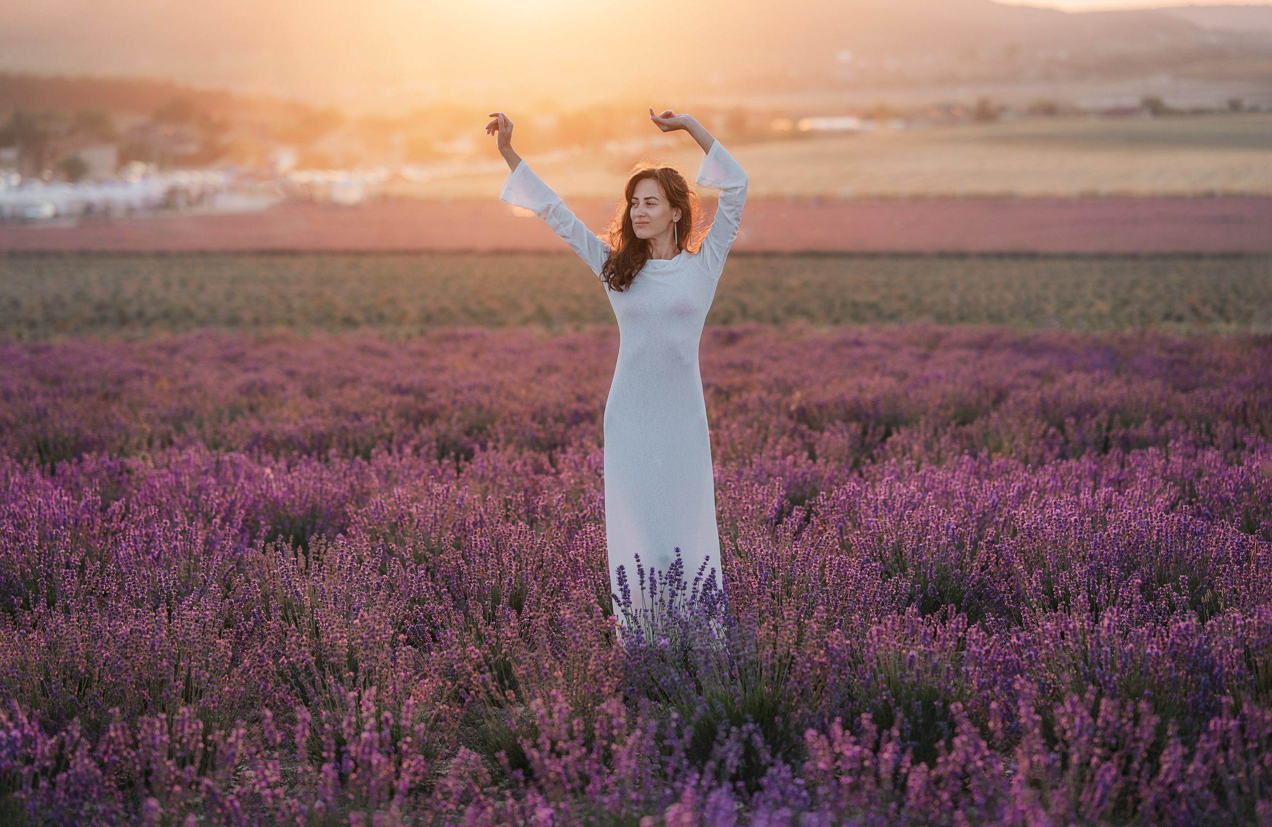 Фотосессия в лавандовом поле. Фотограф Симферополь Крым Ольга Топоривская