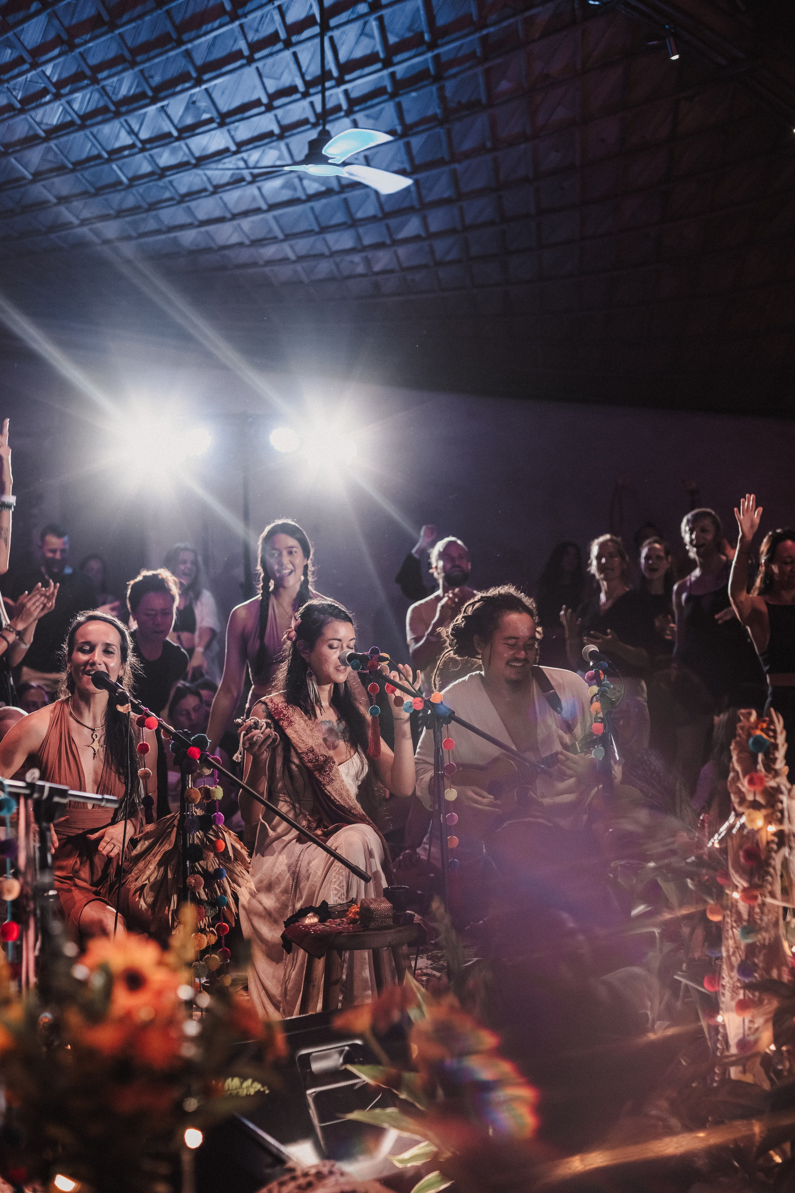 Hanuman Project kirtan at Alchemy march. Mariam Bagdasaryan