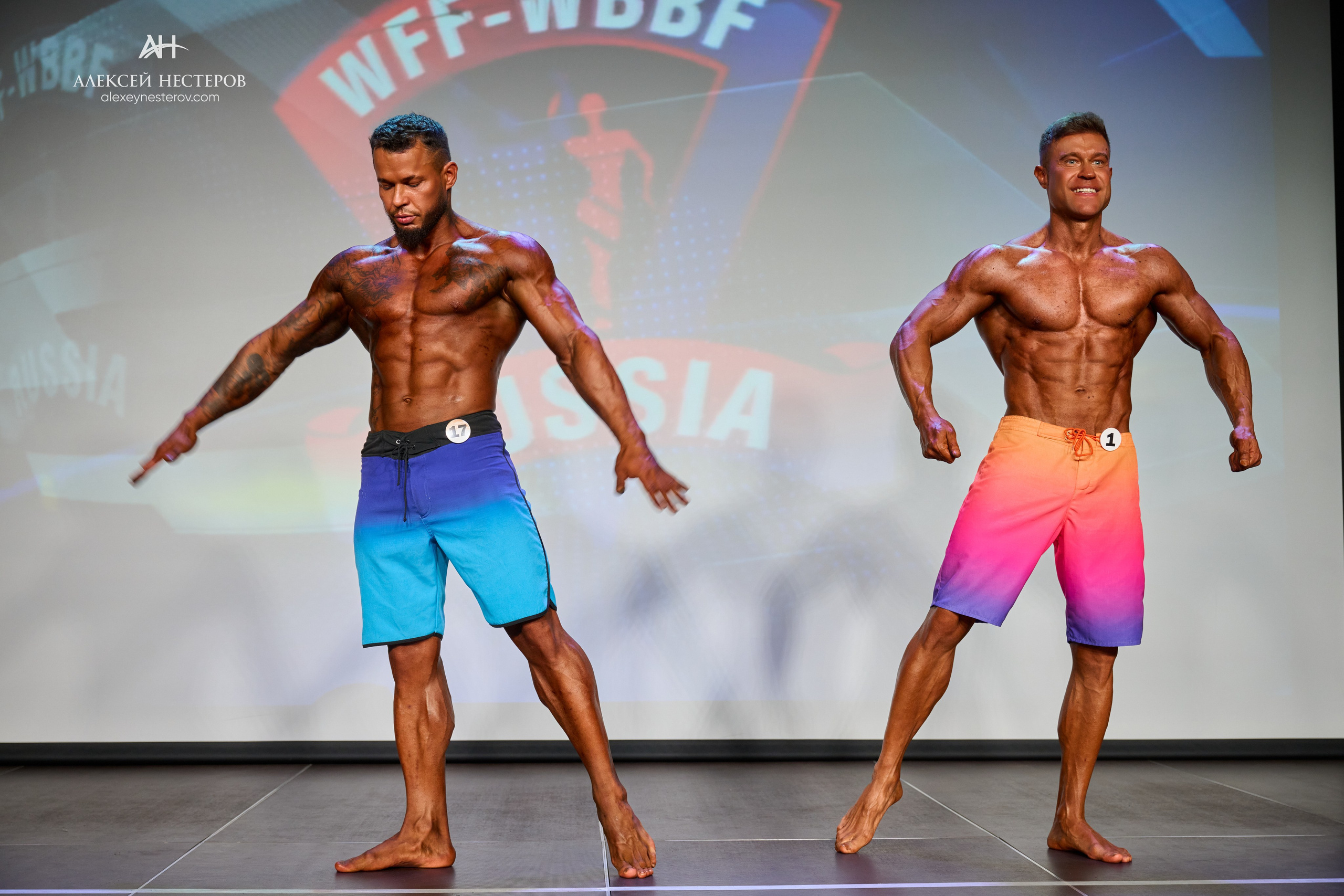 Фото с турнира «Прометей 2, WFF-WBBF Russia» 26 октября 2025. Спортивный фитнес фотограф Алексей Нестеров