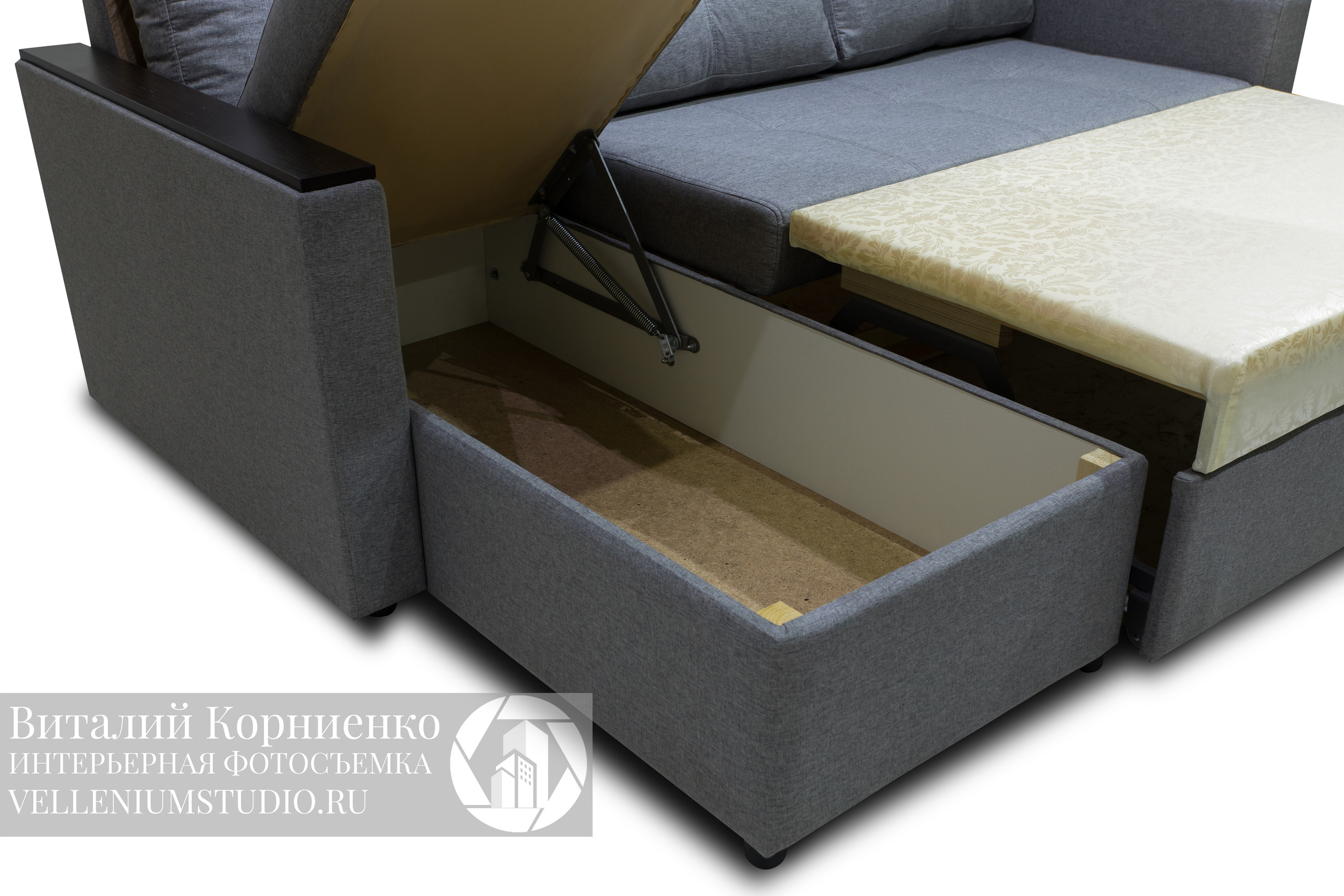 Фотосъемка диванов и кресел с отравкой на белом фоне. Интерьерный фотограф Краснодар: профессионально по доступным ценам