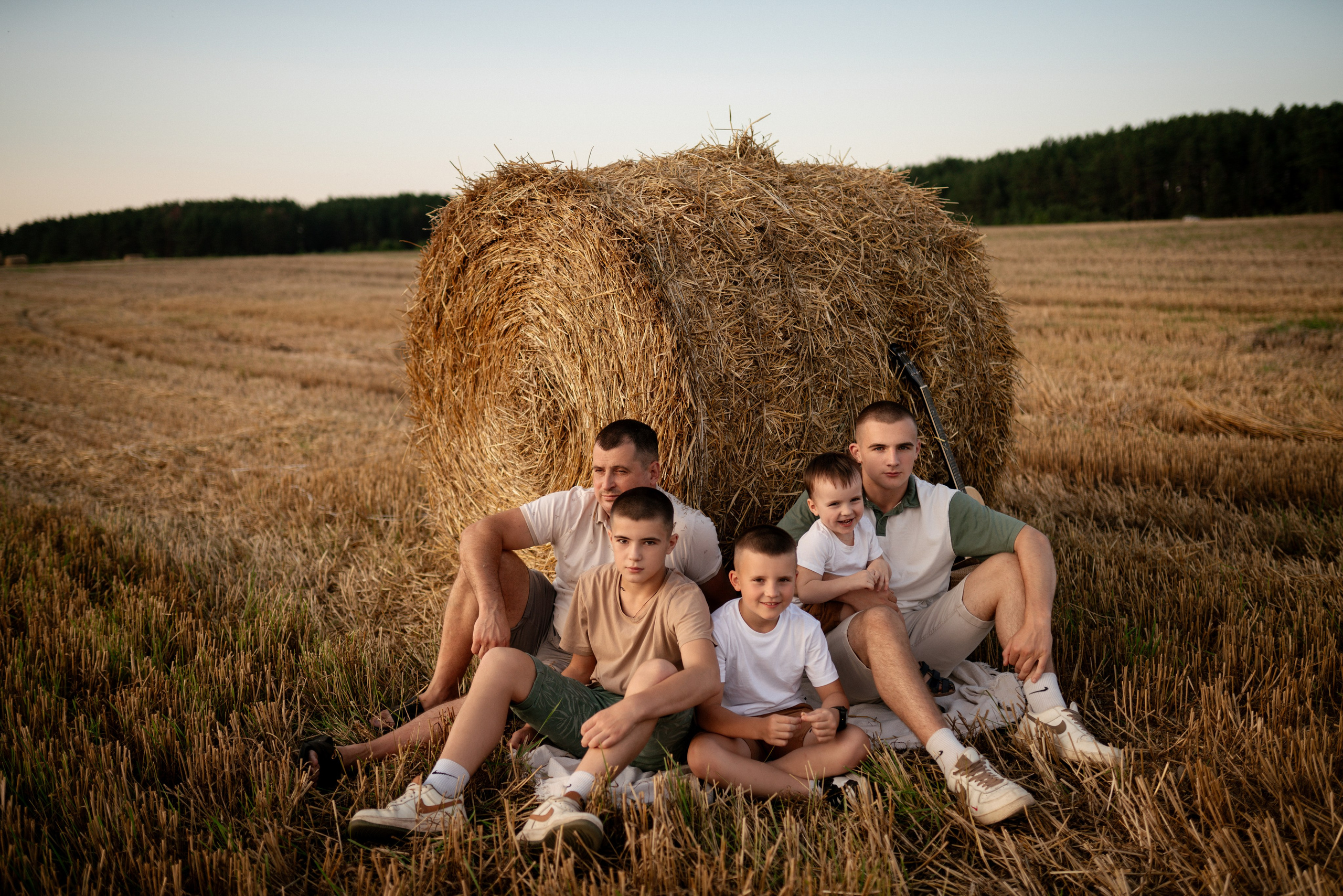 Миша, Вера, Миша, Семен, Федор и Ваня. Семейный и свадебный фотограф в Москве и Калуге Рослова Анастасия