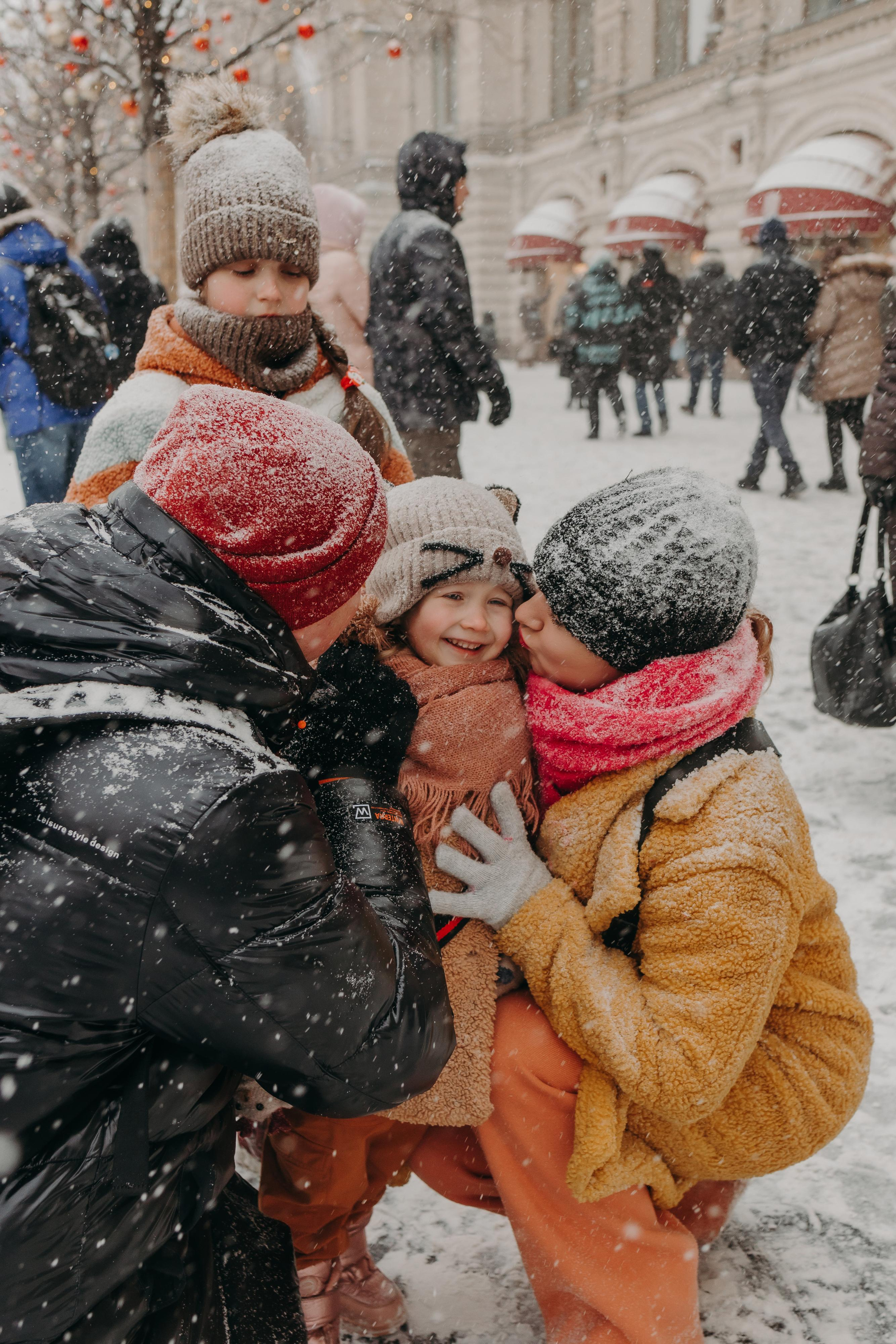 Марина и семья Красная площадь. Анна Ларина — Lifestyle фотограф в Москве
