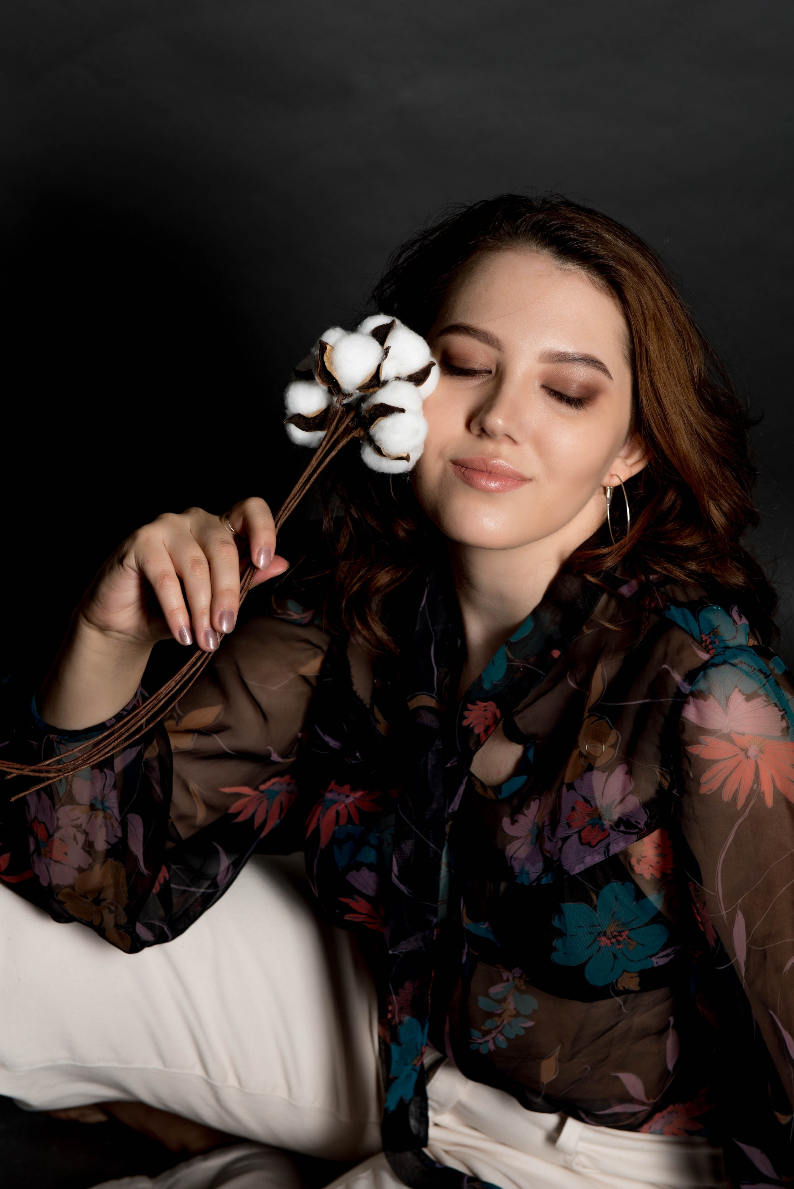 Портретная съемка в студии