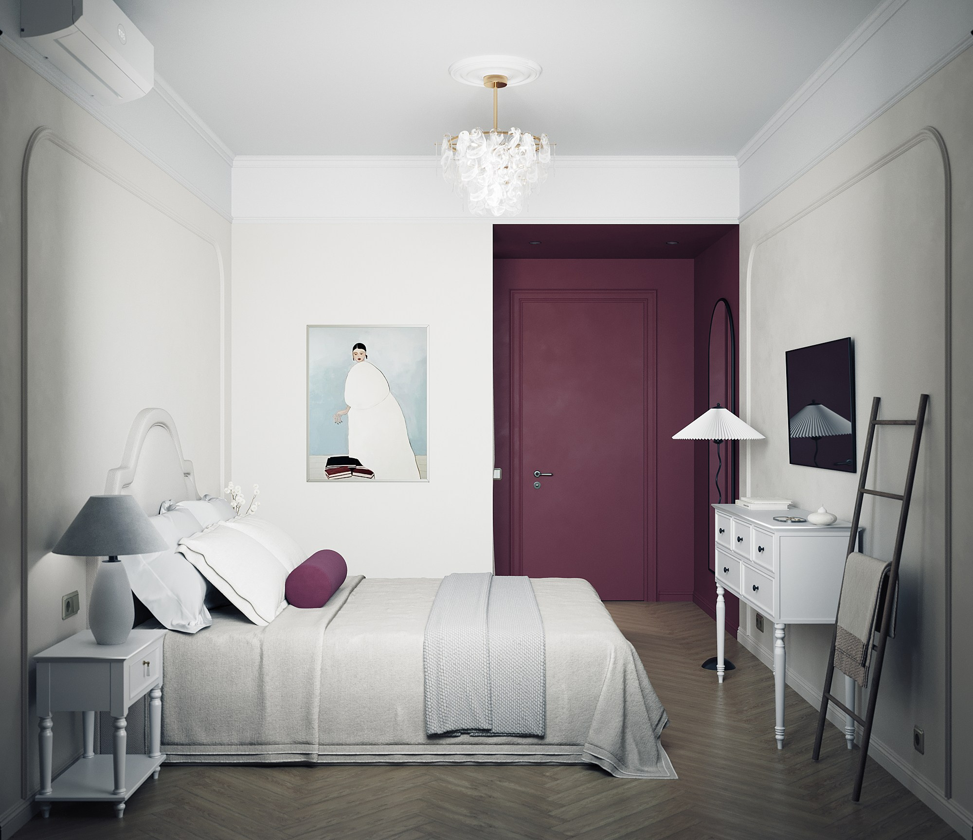 Визуализация интерьера квартиры в Пскове. 3d визуализатор marybond3d