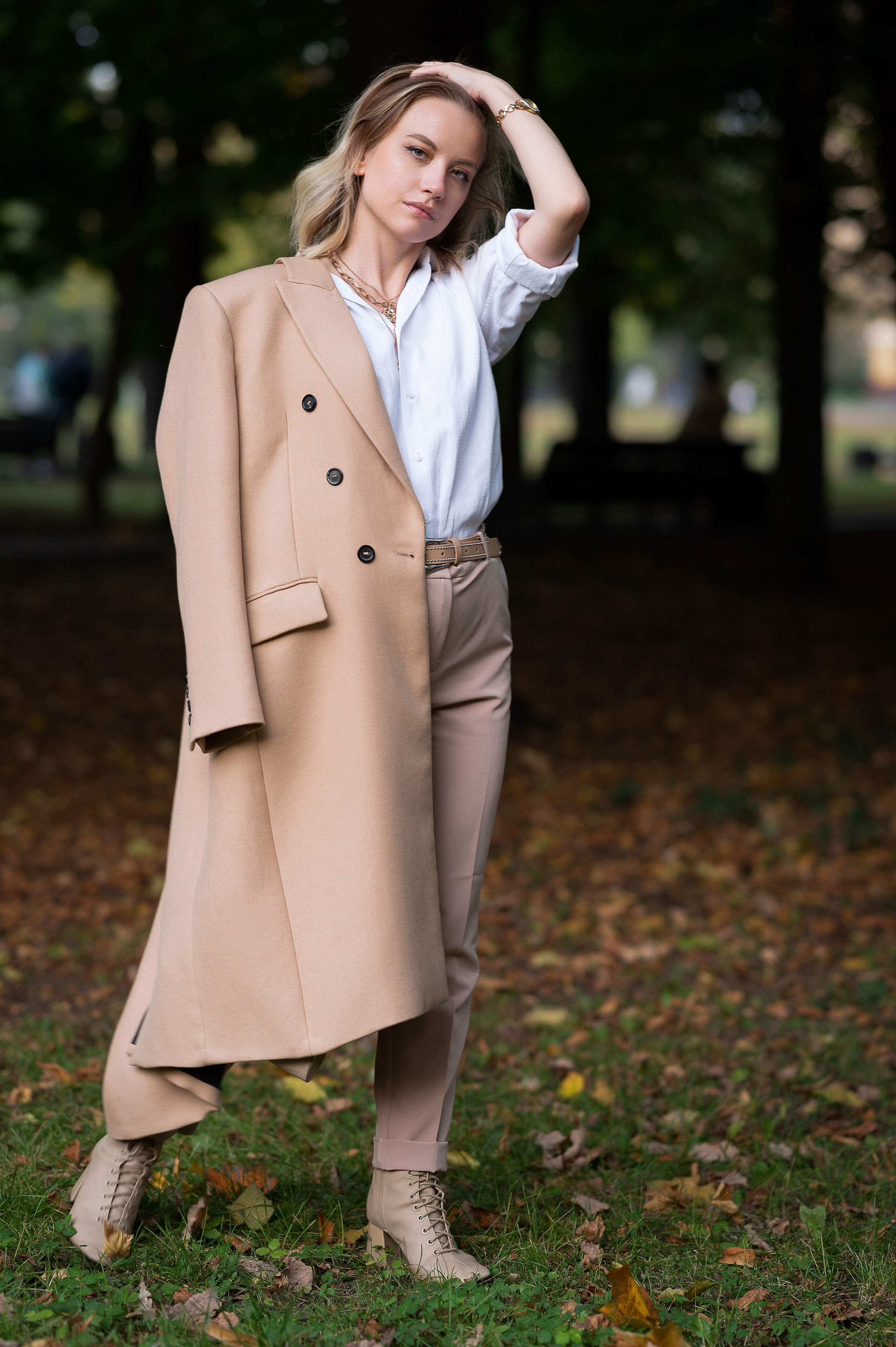 Сессия в парке для Ксении. Портретный фотограф в Москве Евгений Кемайкин