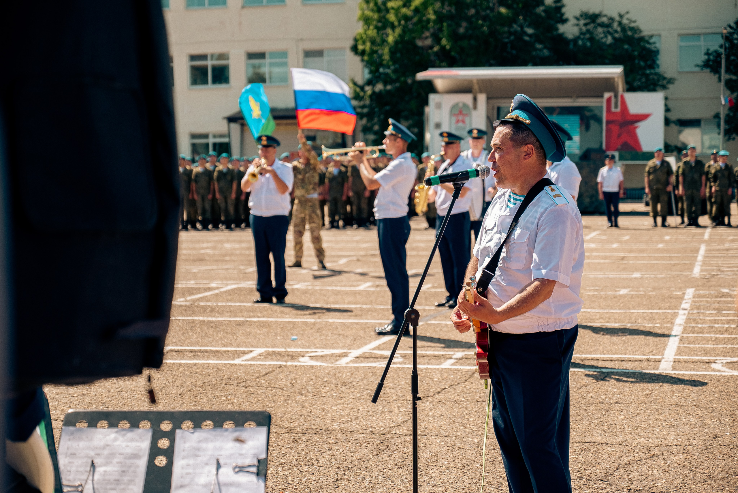 День ВДВ в г. Уссурийске