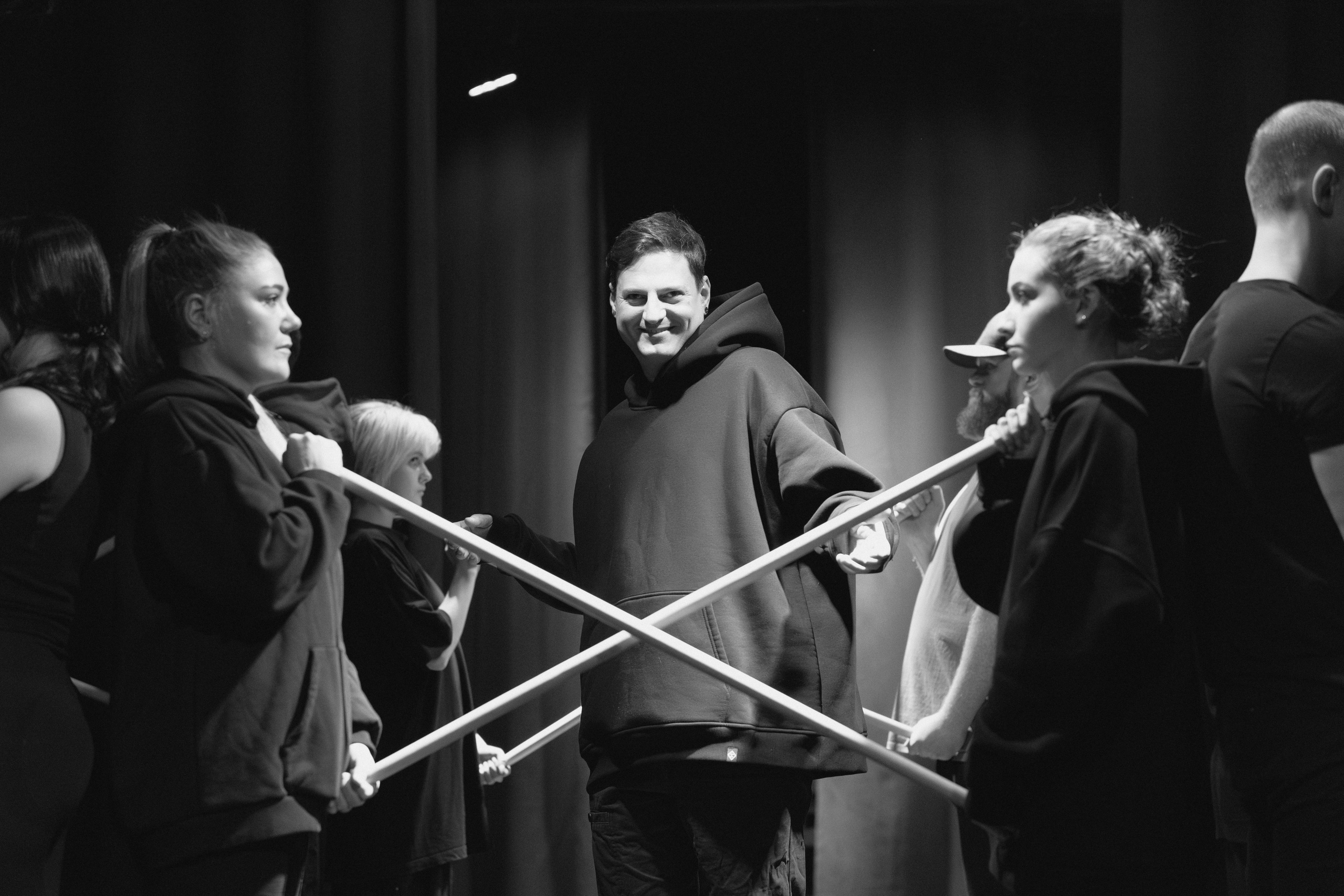 Показ группы Advanced 6 — Физический театр. Репортажный и портретный фотограф Андрей Гаровский