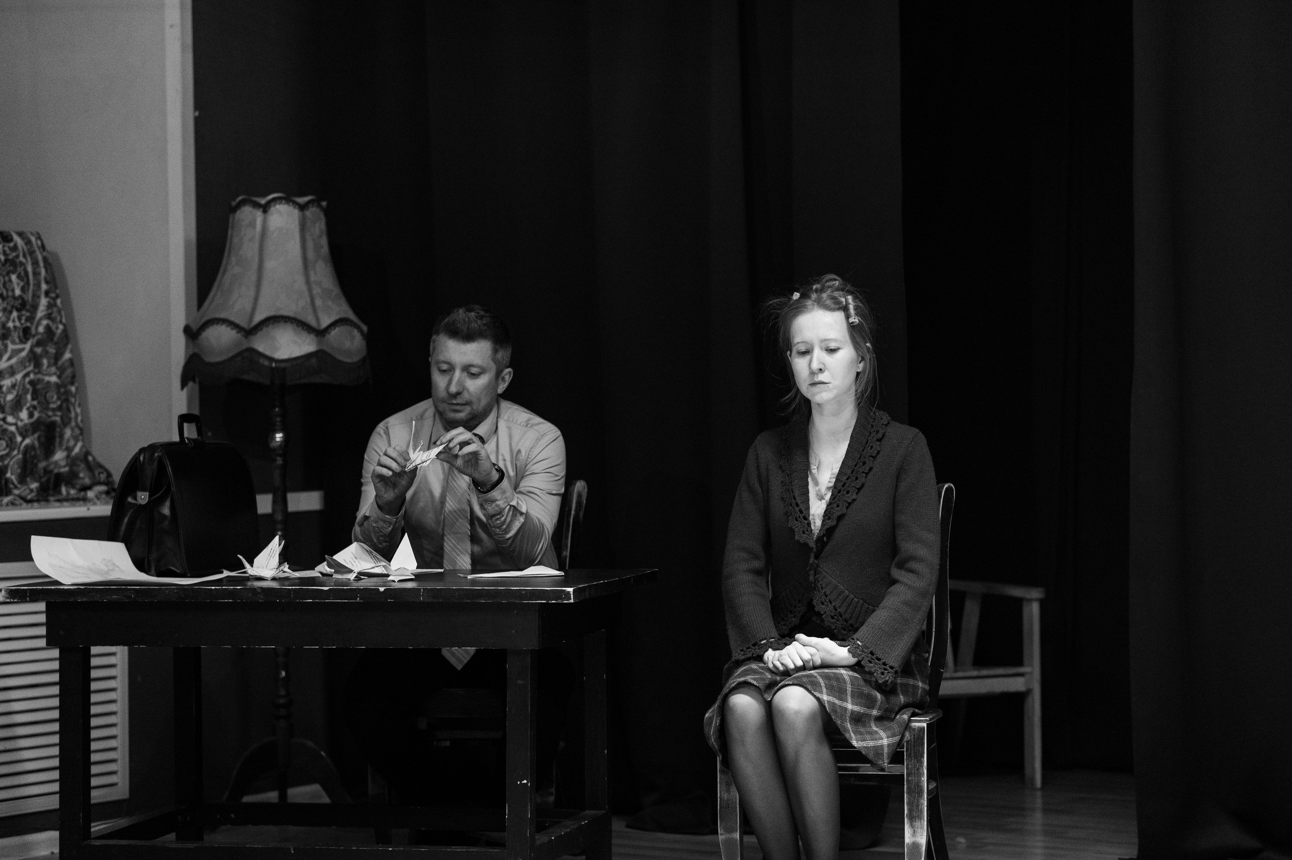 Спектакль «Пять вечеров». Репортажный и портретный фотограф Андрей Гаровский