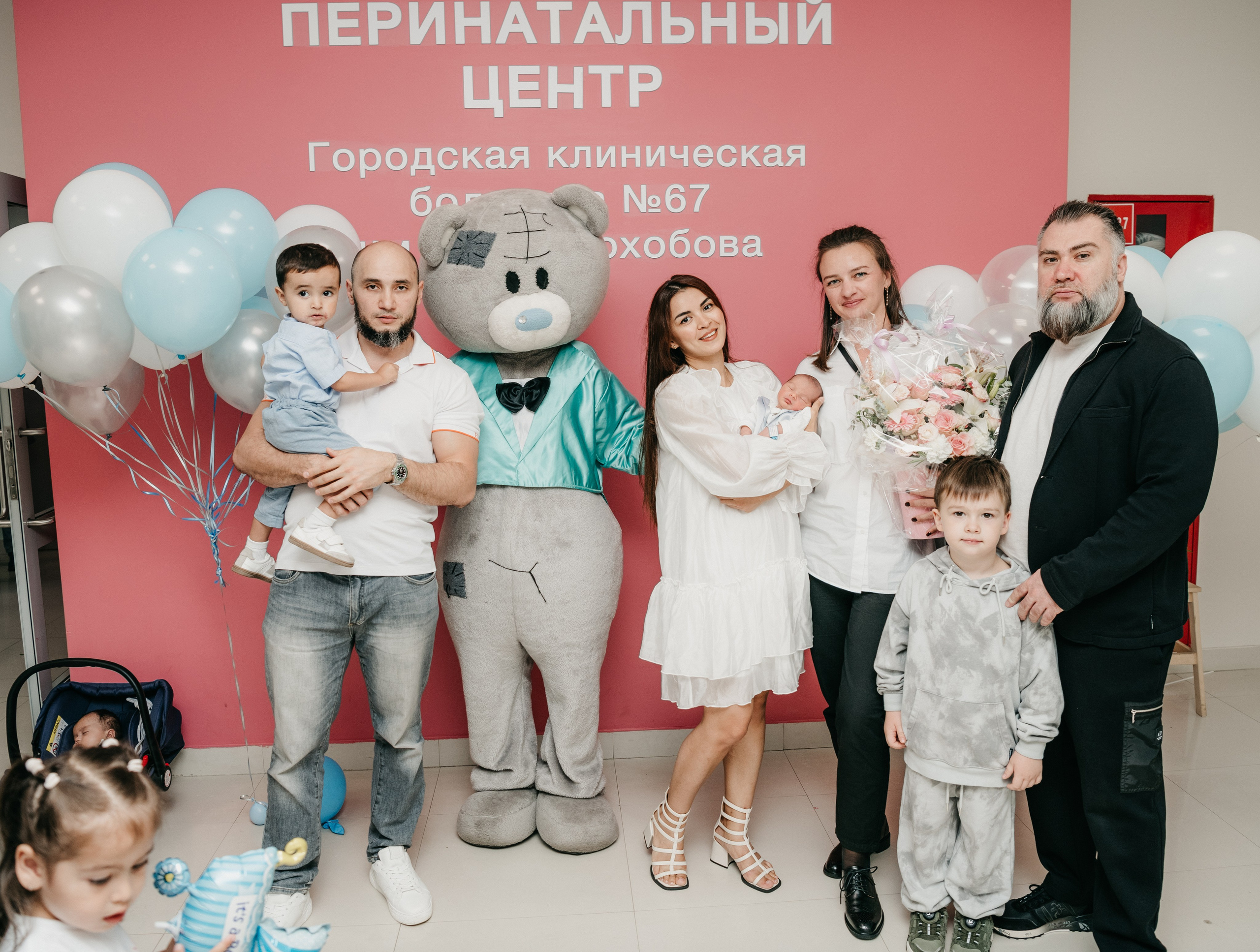 Выписка Али. ГКБ 67. Фотограф на выписку из роддома в Москве и МО