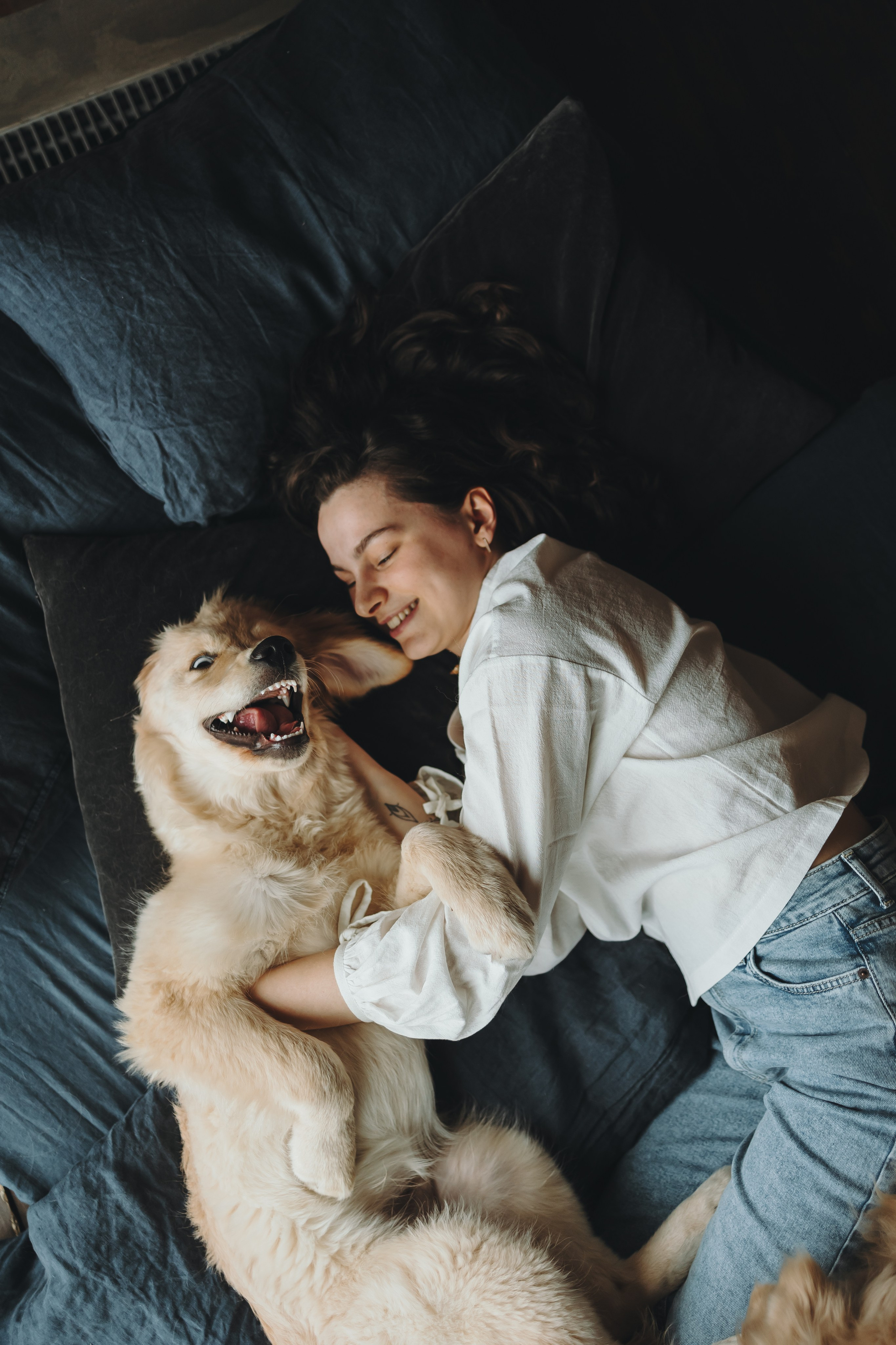 Настя, Арчи и Арагон. Фотограф-анималист в Санкт-Петербурге Алина Яхонт