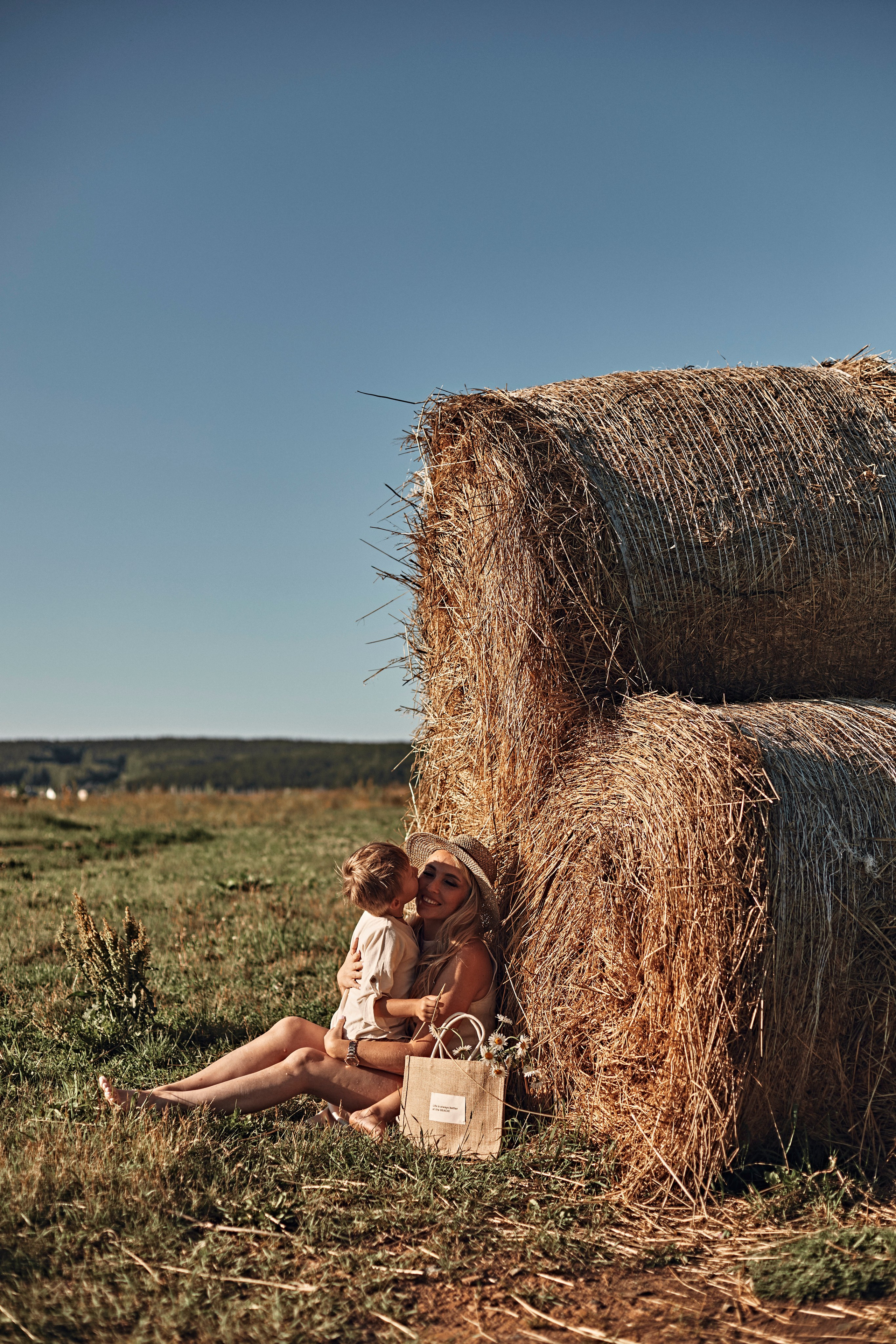 Оля с сыном. Главная