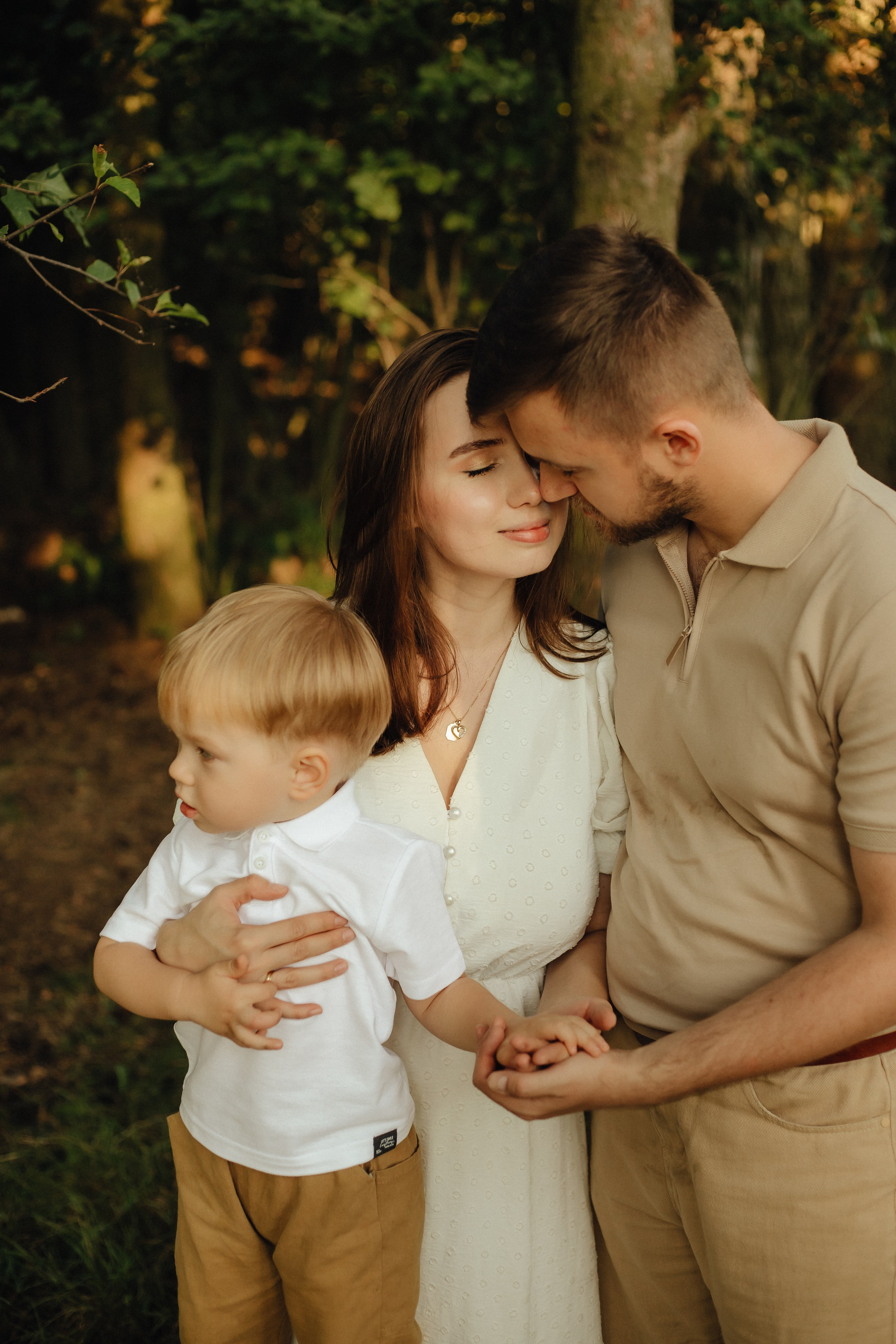 Екатерина с мужем и сыночком. Семейный фотограф в Москве и Московской области Лазутина Валентина