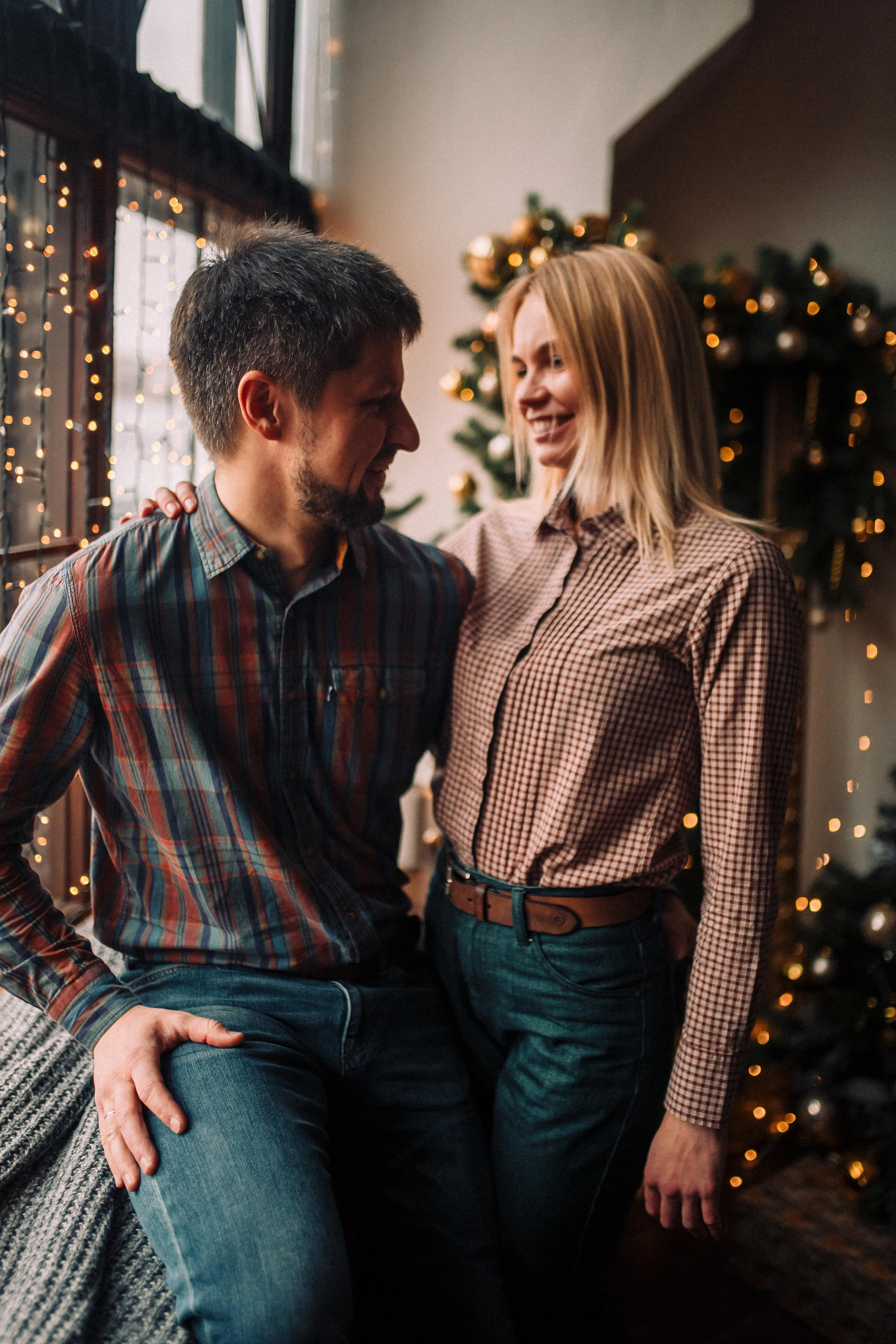 Семейная новогодняя. Свадебный и семейный фотограф Москва Екатерина Верижникова