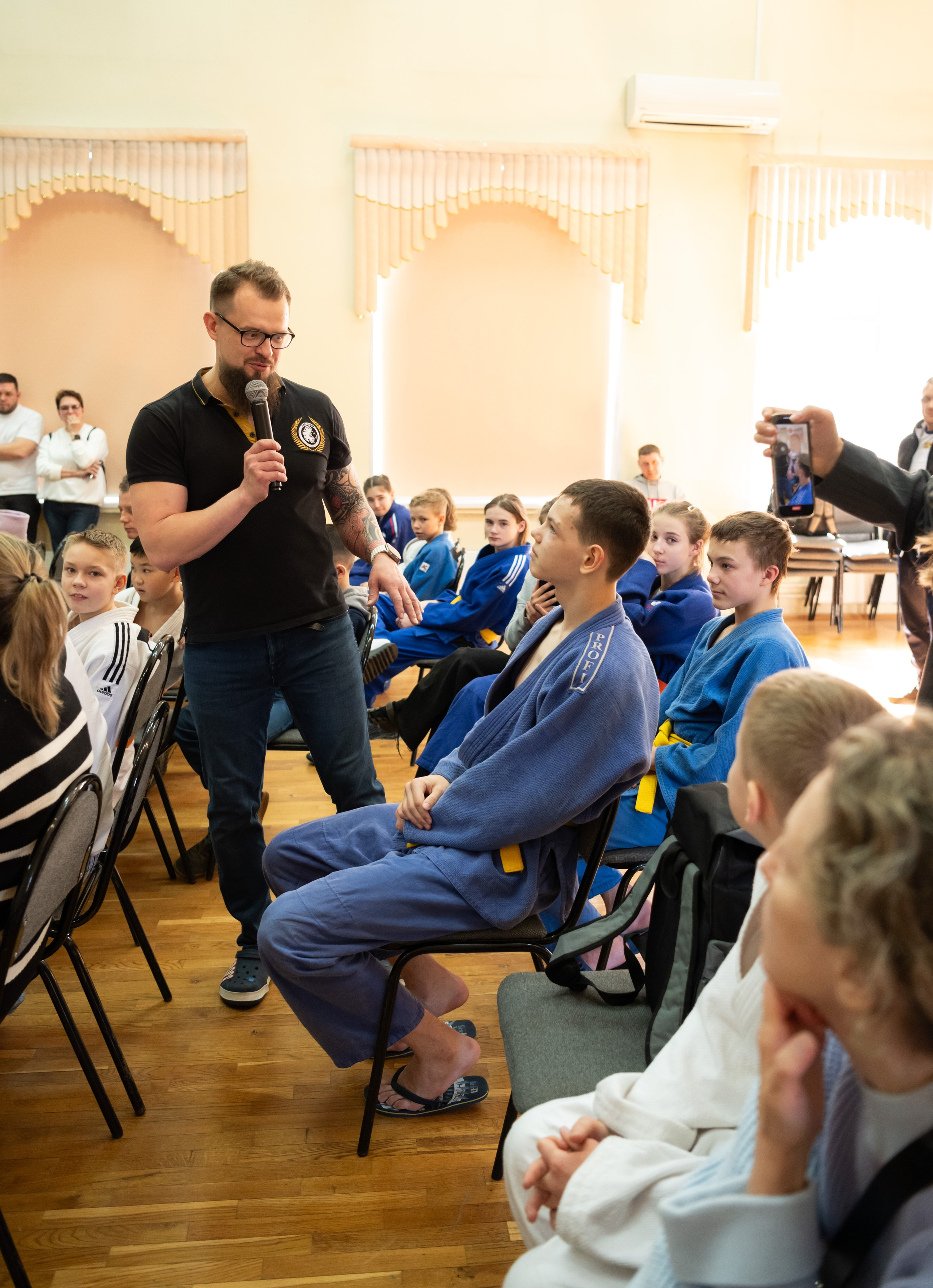 Спортивные соревнования по Дзюдо. Детский и семейный фотограф г. Москва Оксана Катаджи