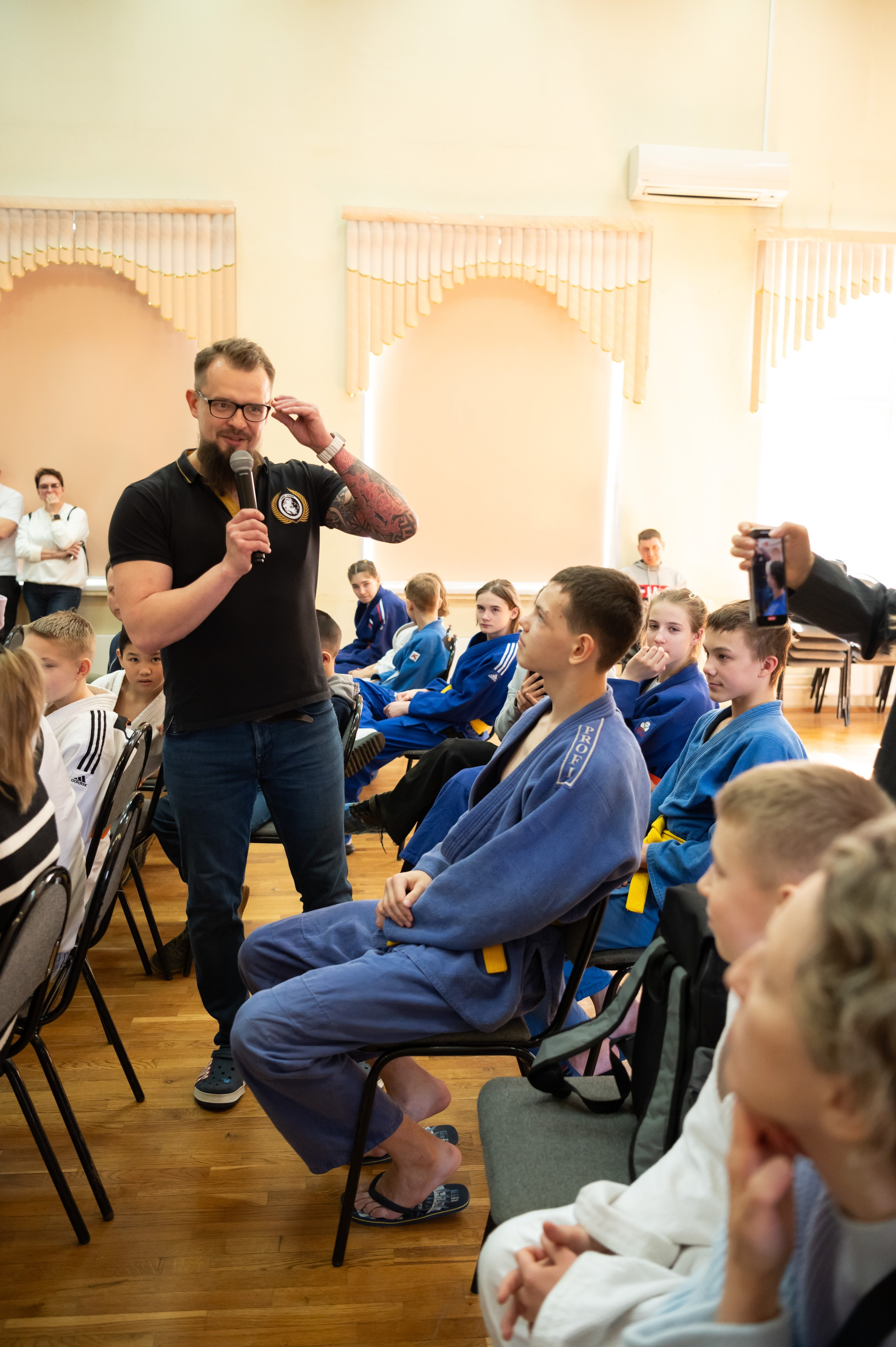 Спортивные соревнования по Дзюдо. Детский и семейный фотограф г. Москва Оксана Катаджи