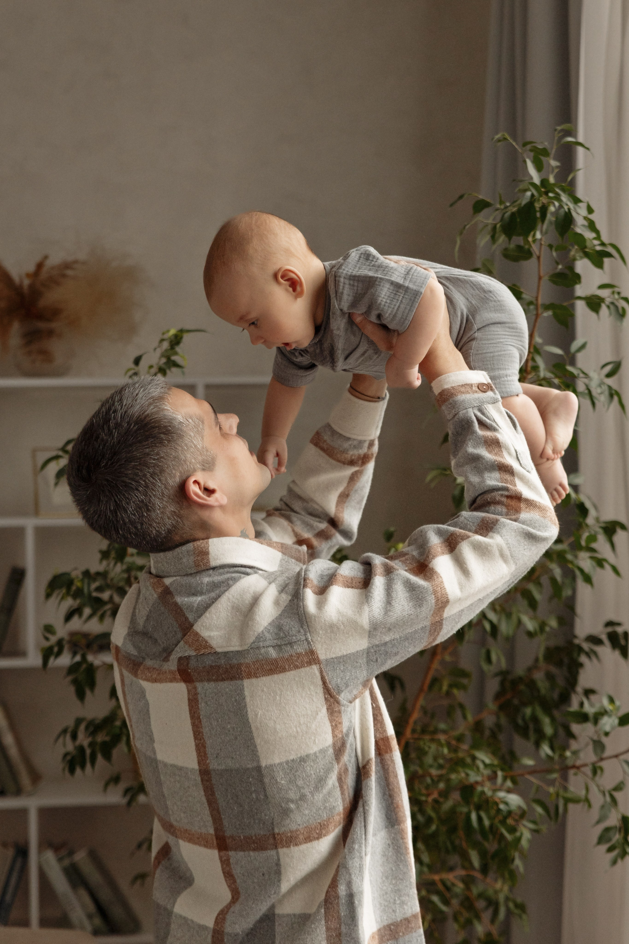 Семейная фотосессия дома. Семейный фотограф в Москве Трубинова Екатерина