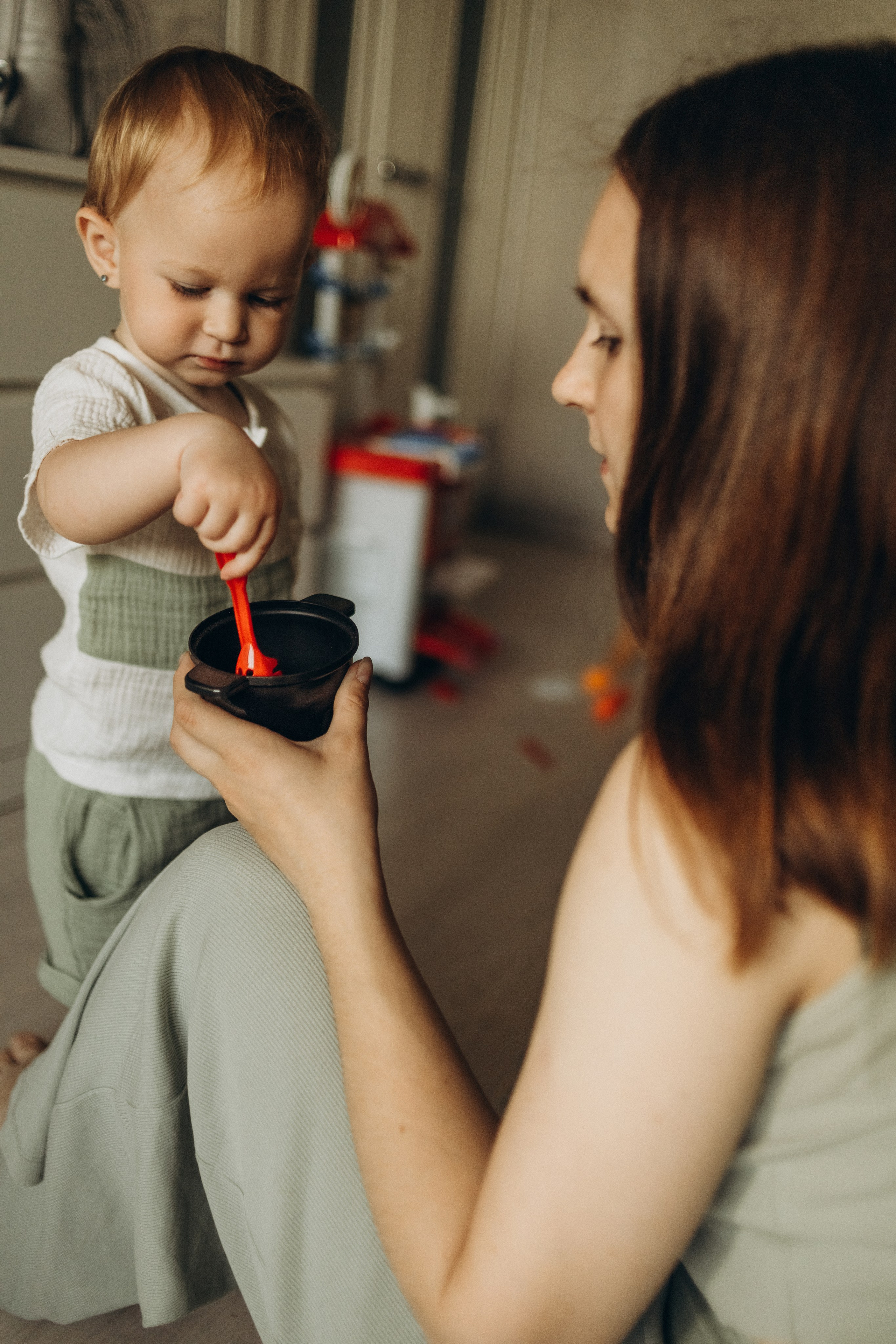 Домашняя семейная фотосессия. Ретушь новорожденных, обучение ретуши новорожденных, Наталия Коптяева