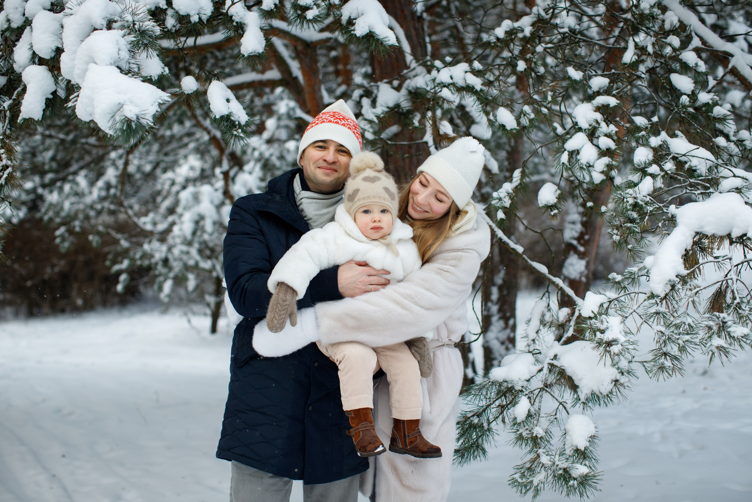 Зимние объятия. Детский и семейный фотограф Мария Киселёва. Москва
