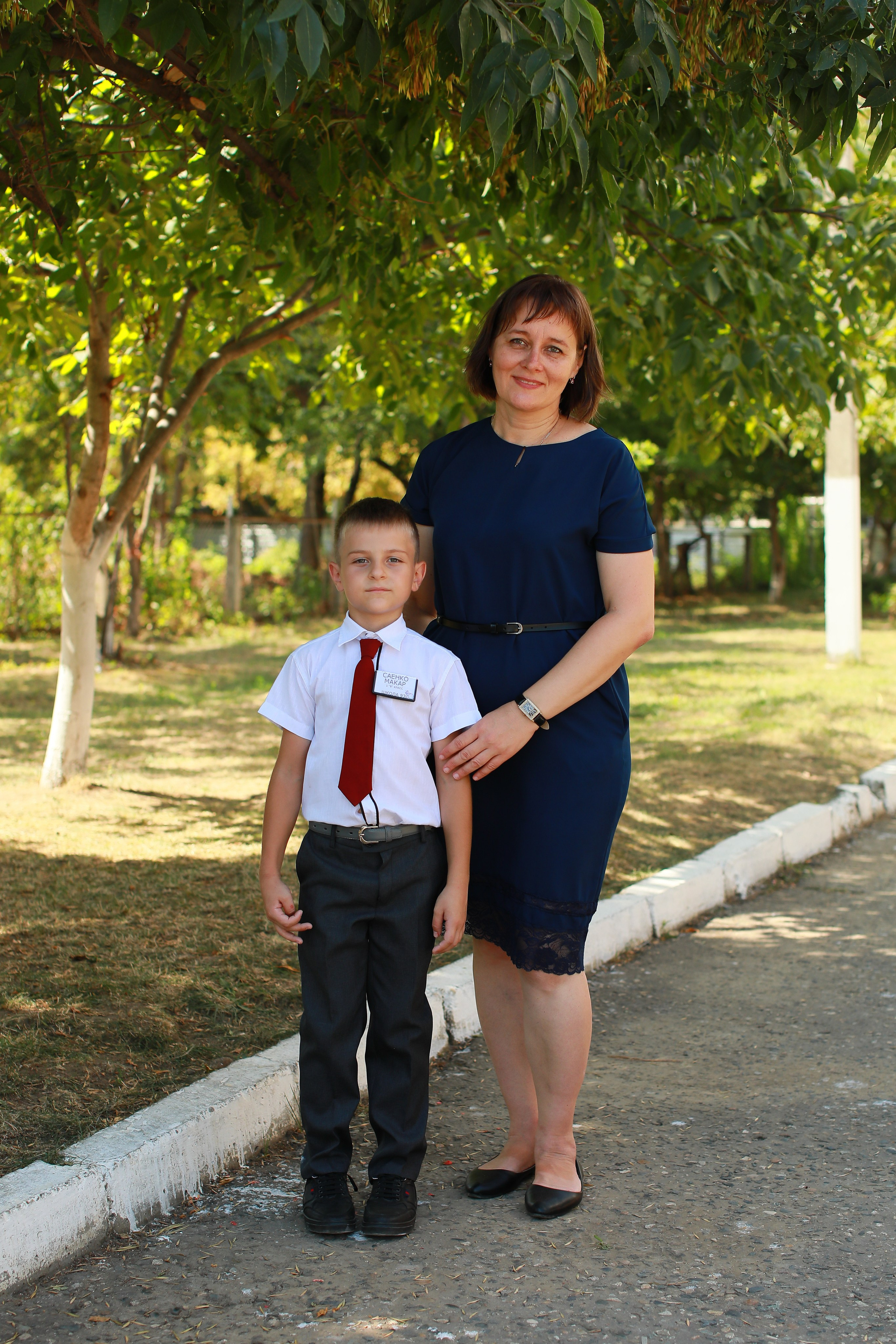 1 сентября (Школа 93). Детский семейный фотограф Краснодар