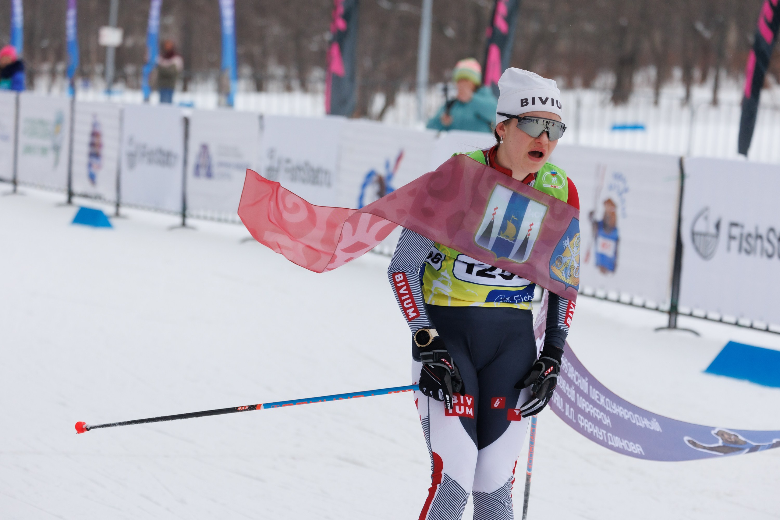 XXVII Сахалинский лыжный марафон. Фотограф Анастасия Зубкова