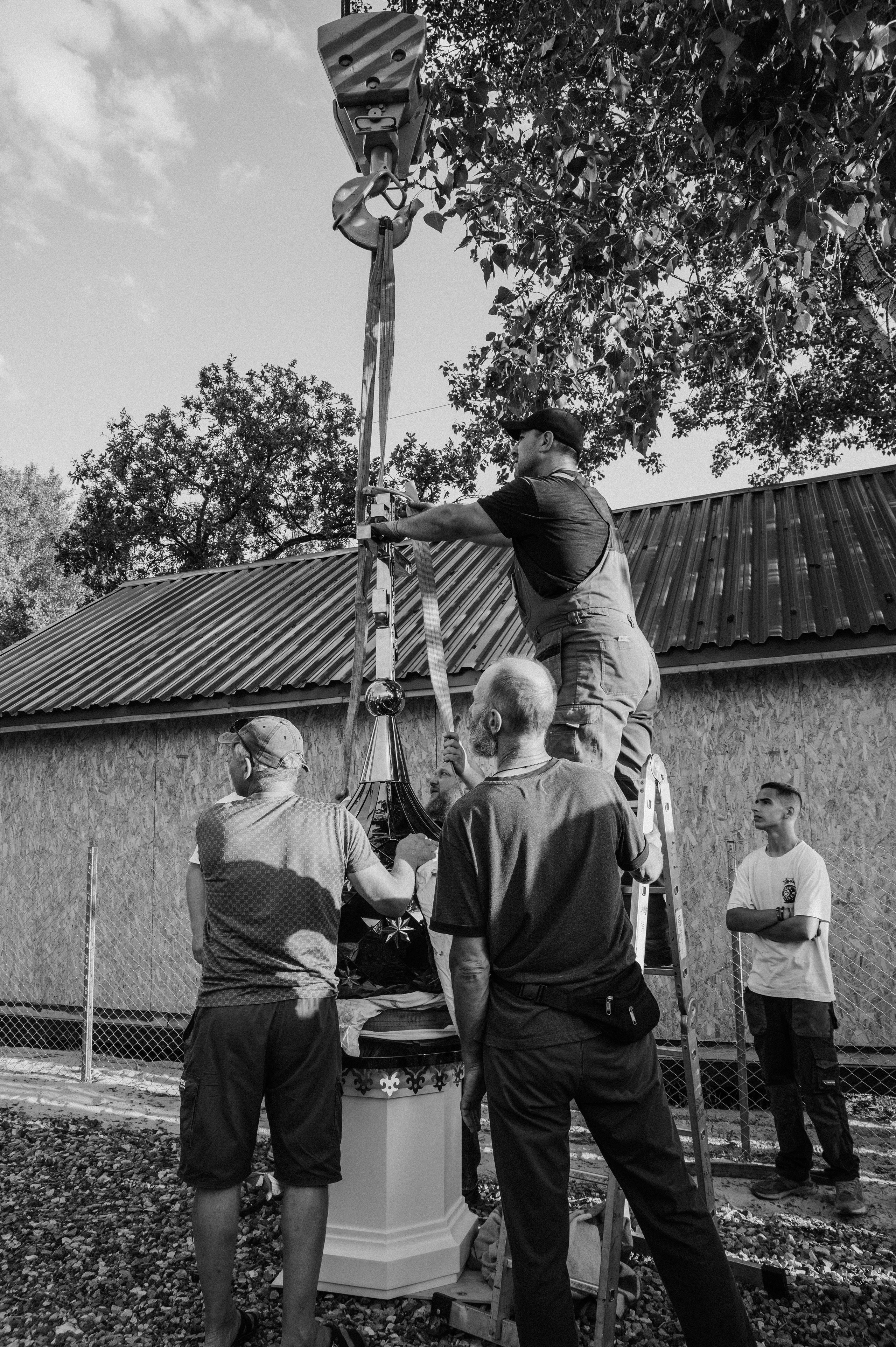 Освещение купола в храме Казанской иконы Божьей Матери х. Закутский. Церковный, семейный и репортажный фотограф Волгоград, Волжский