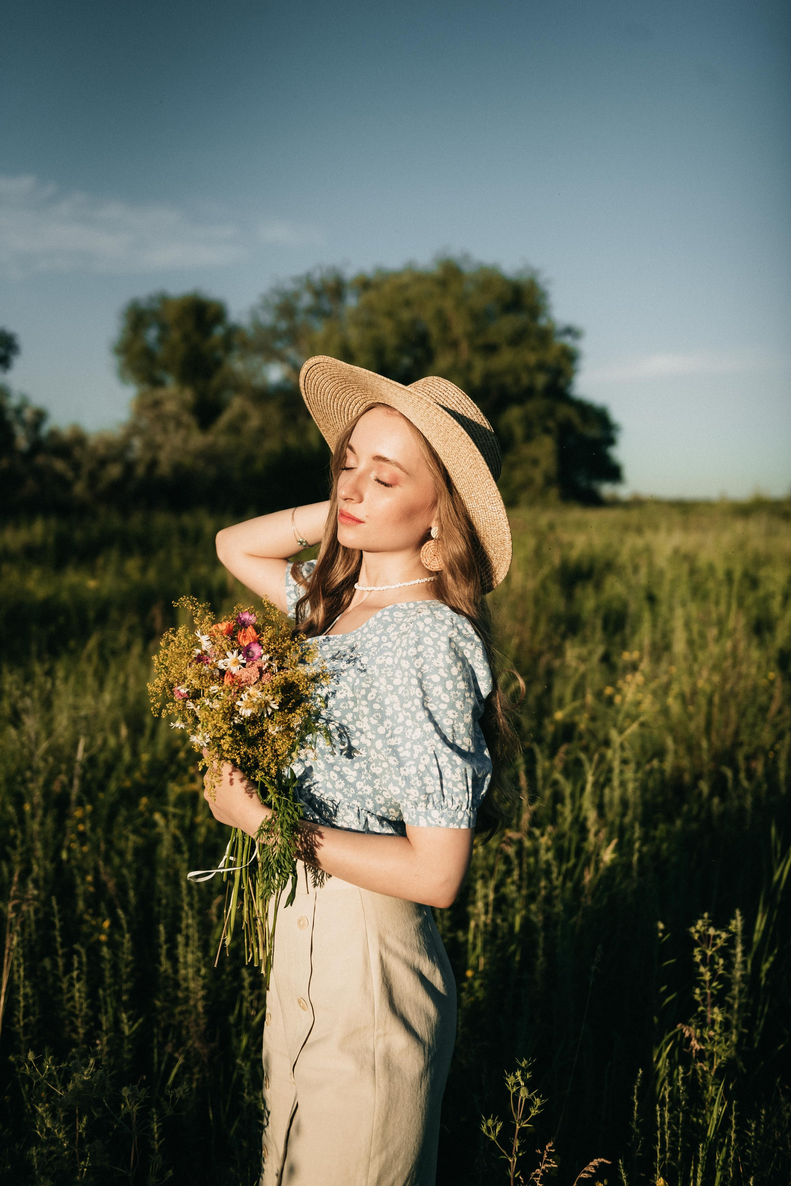 В поле. Фотограф Родионова Екатерина в Москве и Оренбурге
