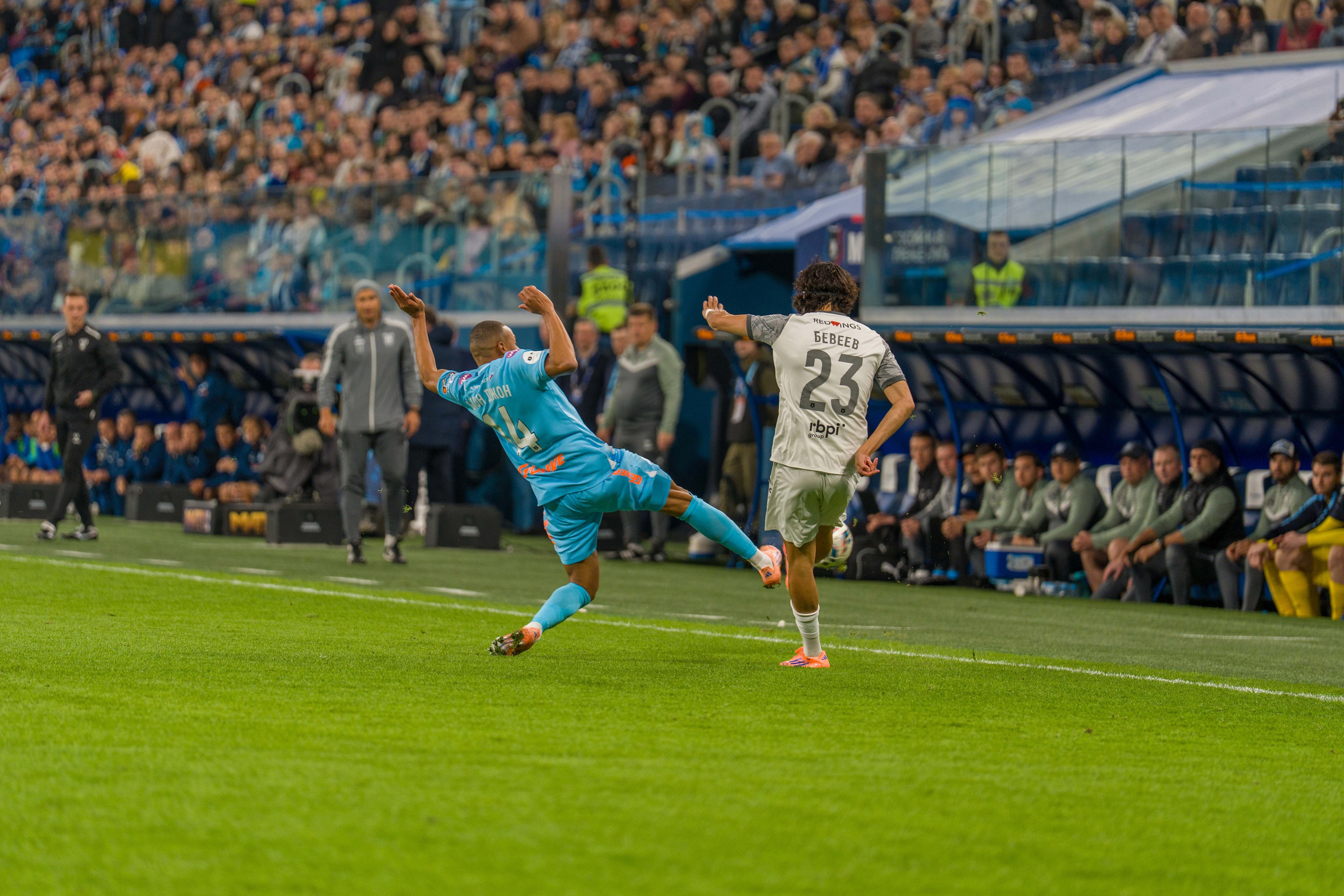 Zenit vs Baltika — RPL 2025/26 match gallery at Gazprom Arena | Anton Gauf. Sports Photographer in Saint Petersburg | Anton Hauff