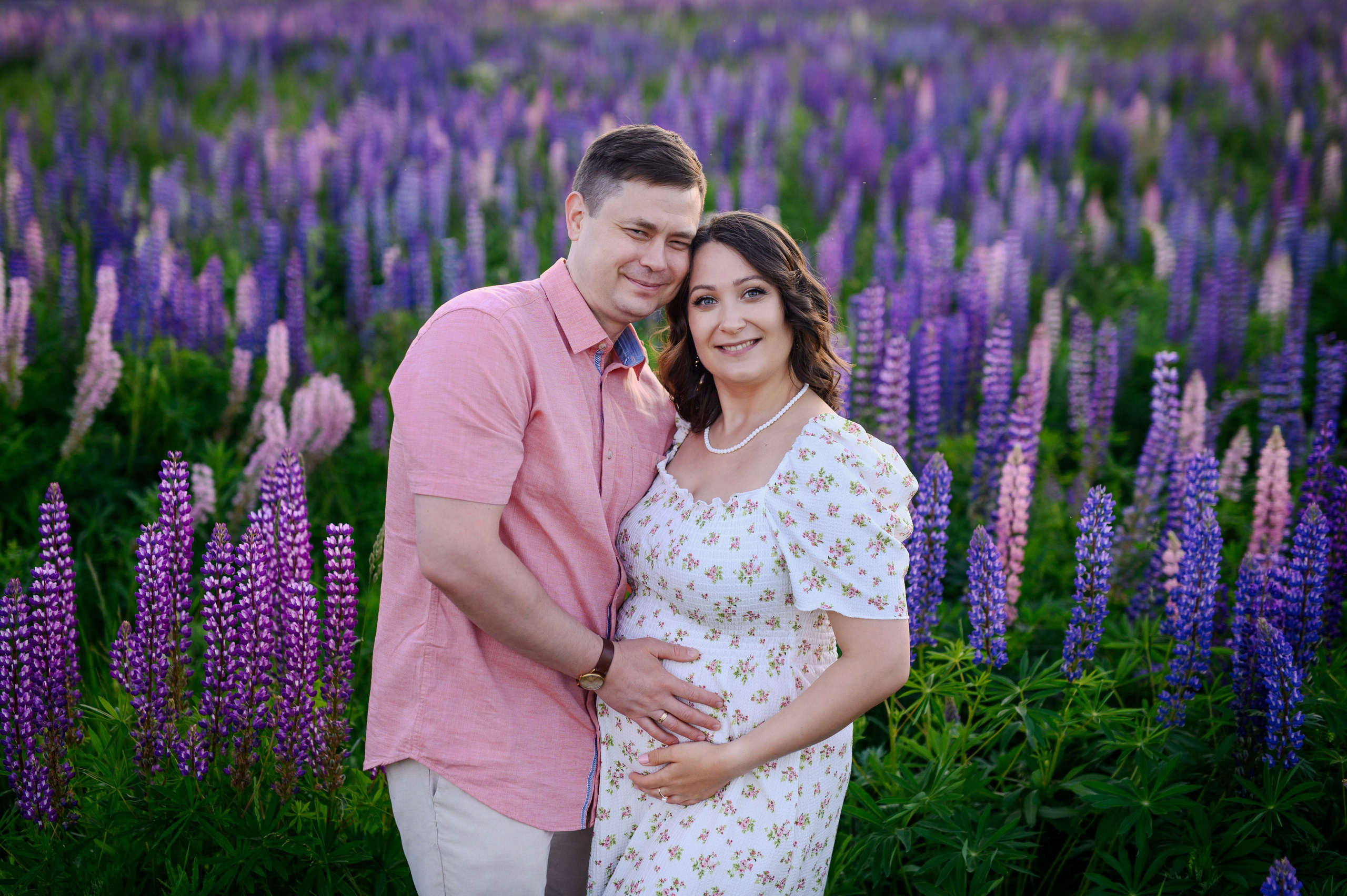 Люпиновое счастье. Портретный, семейный и свадебный фотограф в Санкт-Петербурге и в Пушкине Ширяев Денис