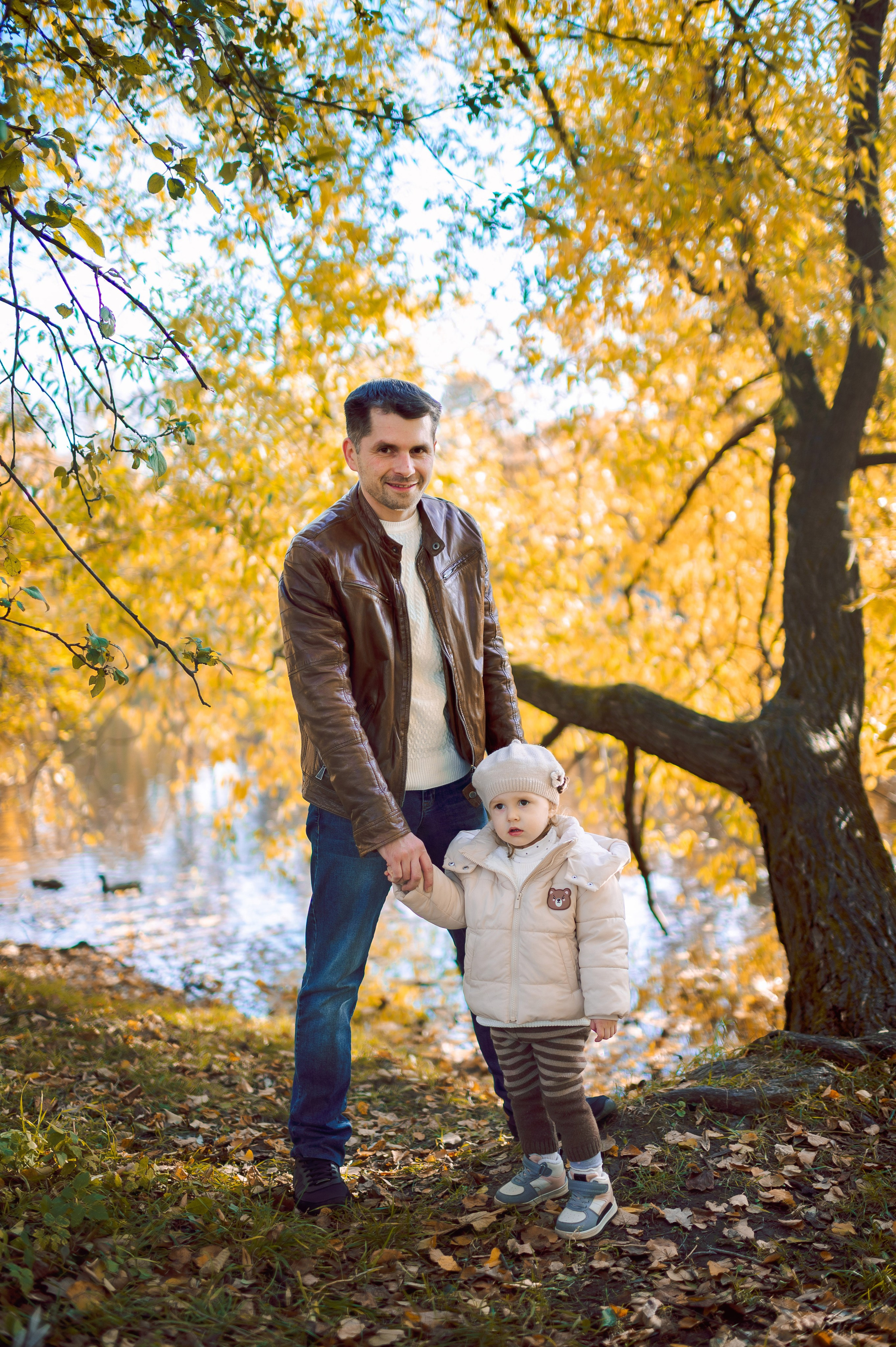 Осенняя семейная прогулка. Портретный, семейный и свадебный фотограф в Санкт-Петербурге и в Пушкине Ширяев Денис