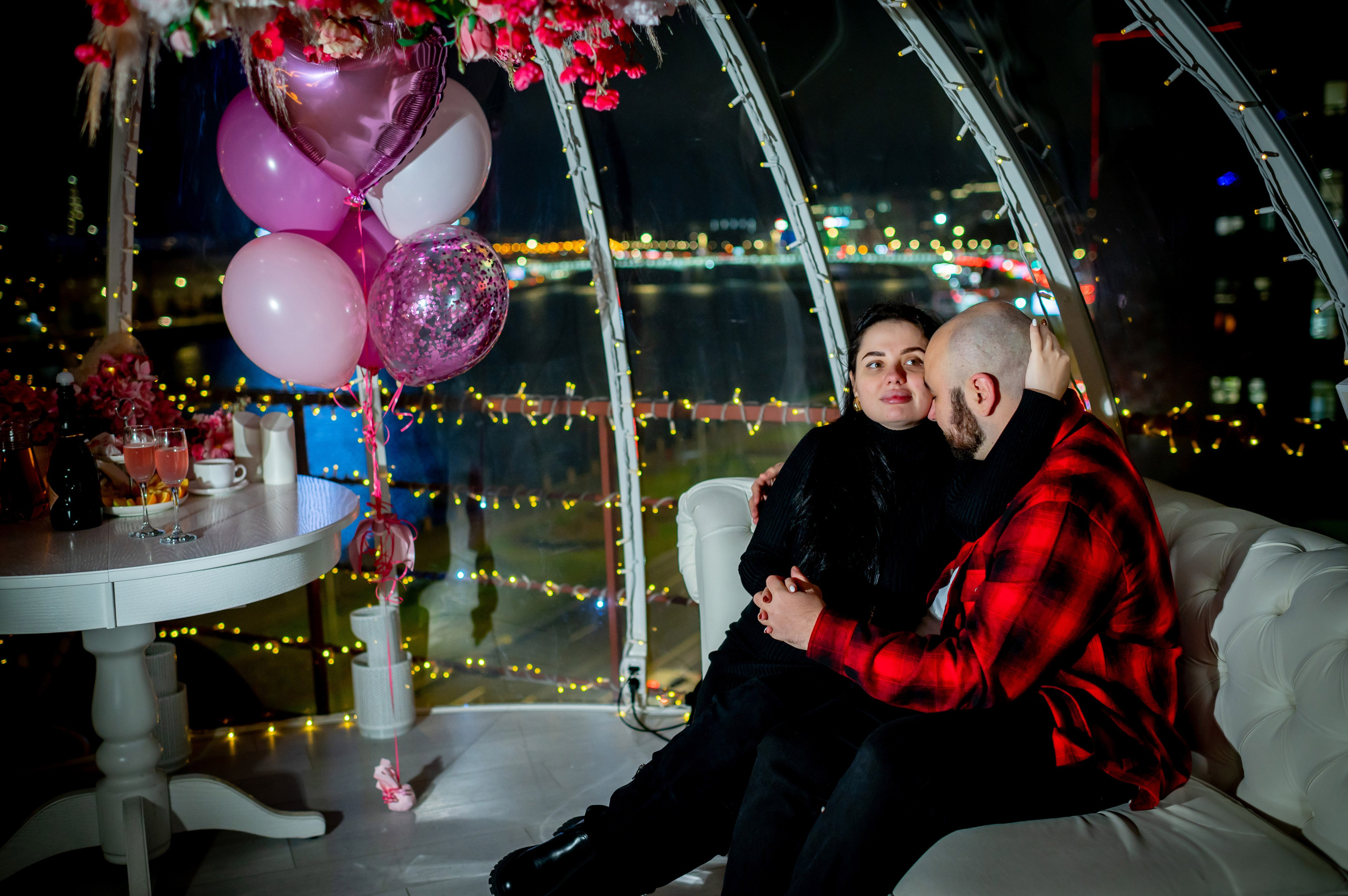 Гендер-пати на крыше Питера. Портретный, семейный и свадебный фотограф в Санкт-Петербурге и в Пушкине Ширяев Денис