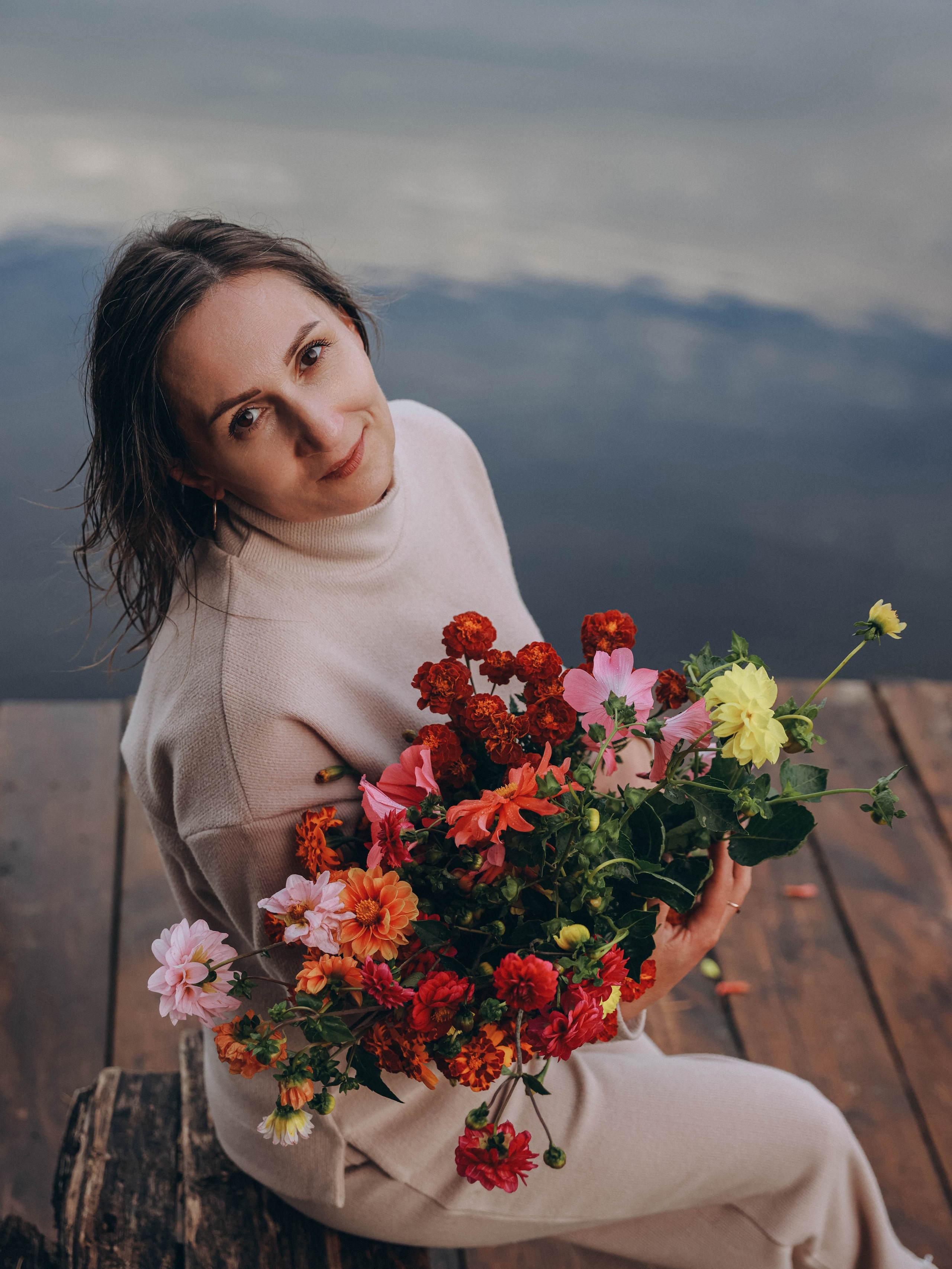 Под дождём. Мультифотограф Динара Ахмедзянова