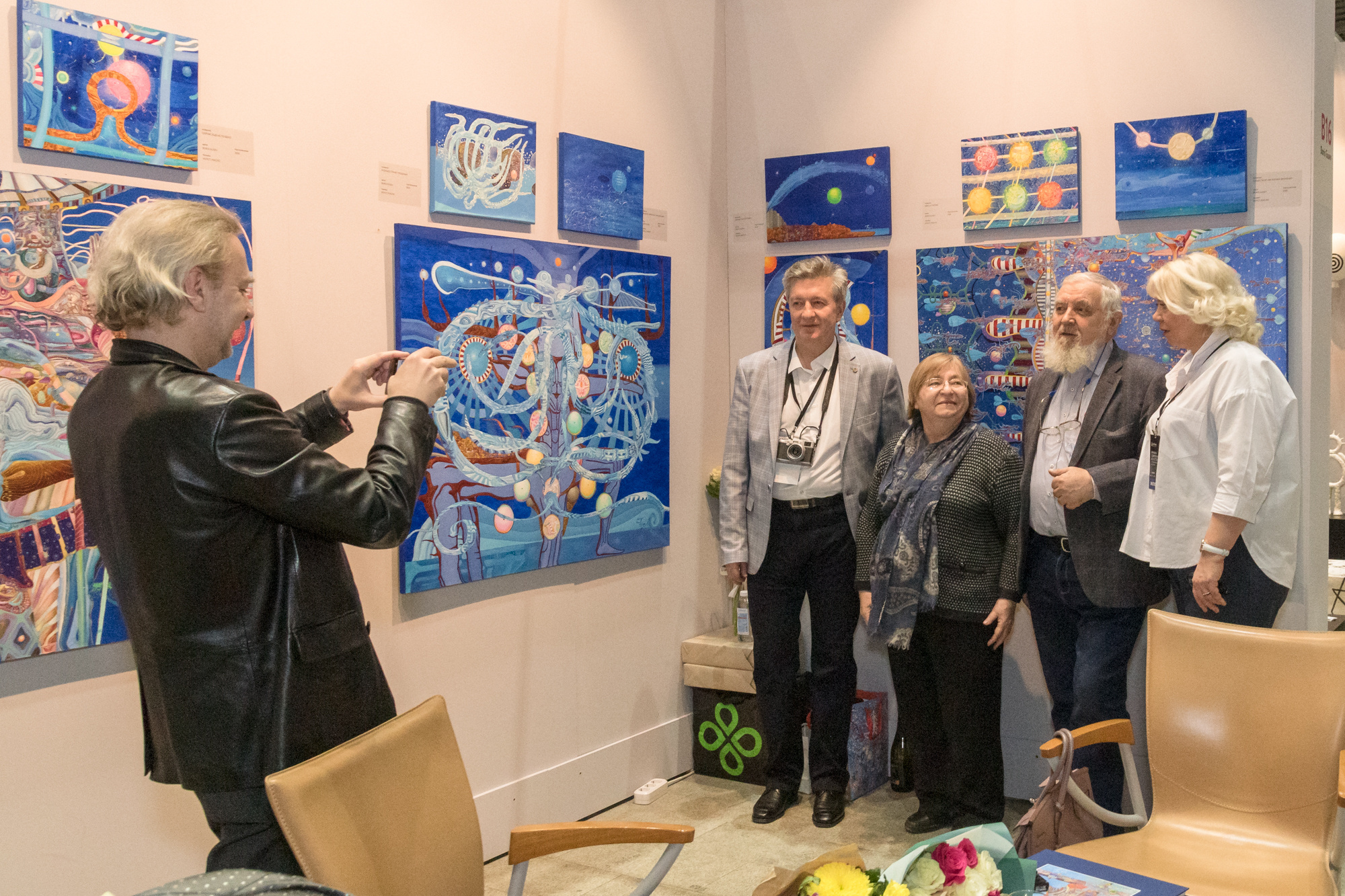 Фоторепортаж с выставки-продажи Art Russia. Интерьерный и архитектурный фотограф в Москве Панова Ольга