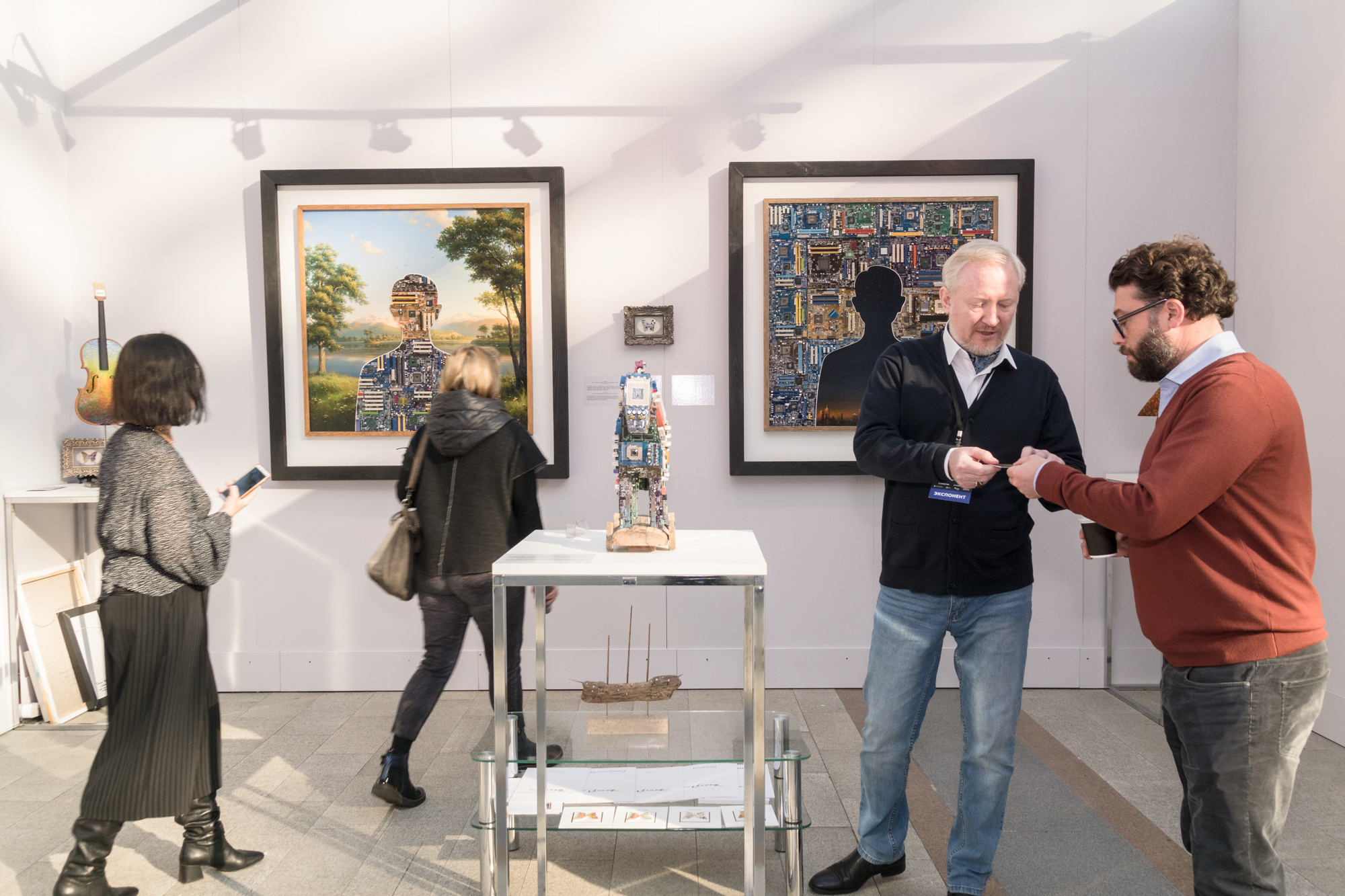 Фоторепортаж с выставки-продажи Art Russia. Интерьерный и архитектурный фотограф в Москве Панова Ольга