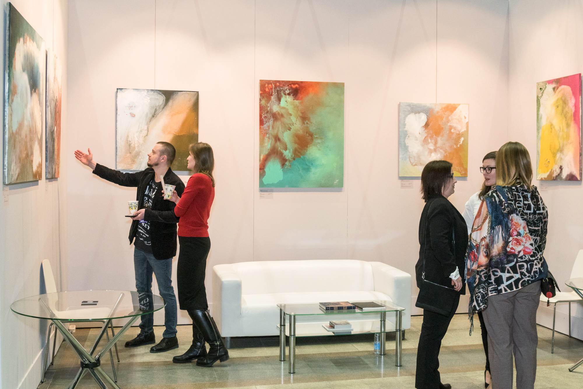 Фоторепортаж с выставки-продажи Art Russia. Интерьерный и архитектурный фотограф в Москве Панова Ольга