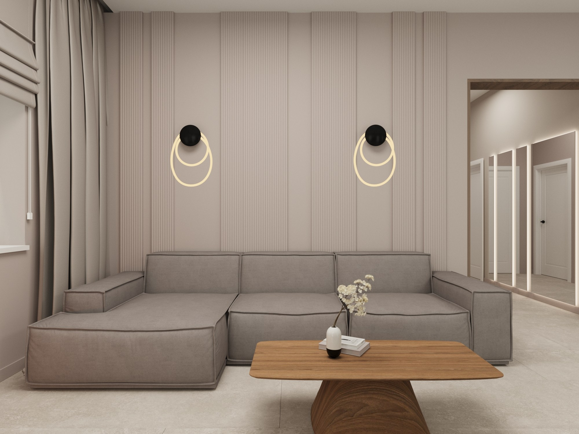 Загородный дом в Ленинградской области. Дизайнер интерьеров в Санкт-Петербурге 🏠