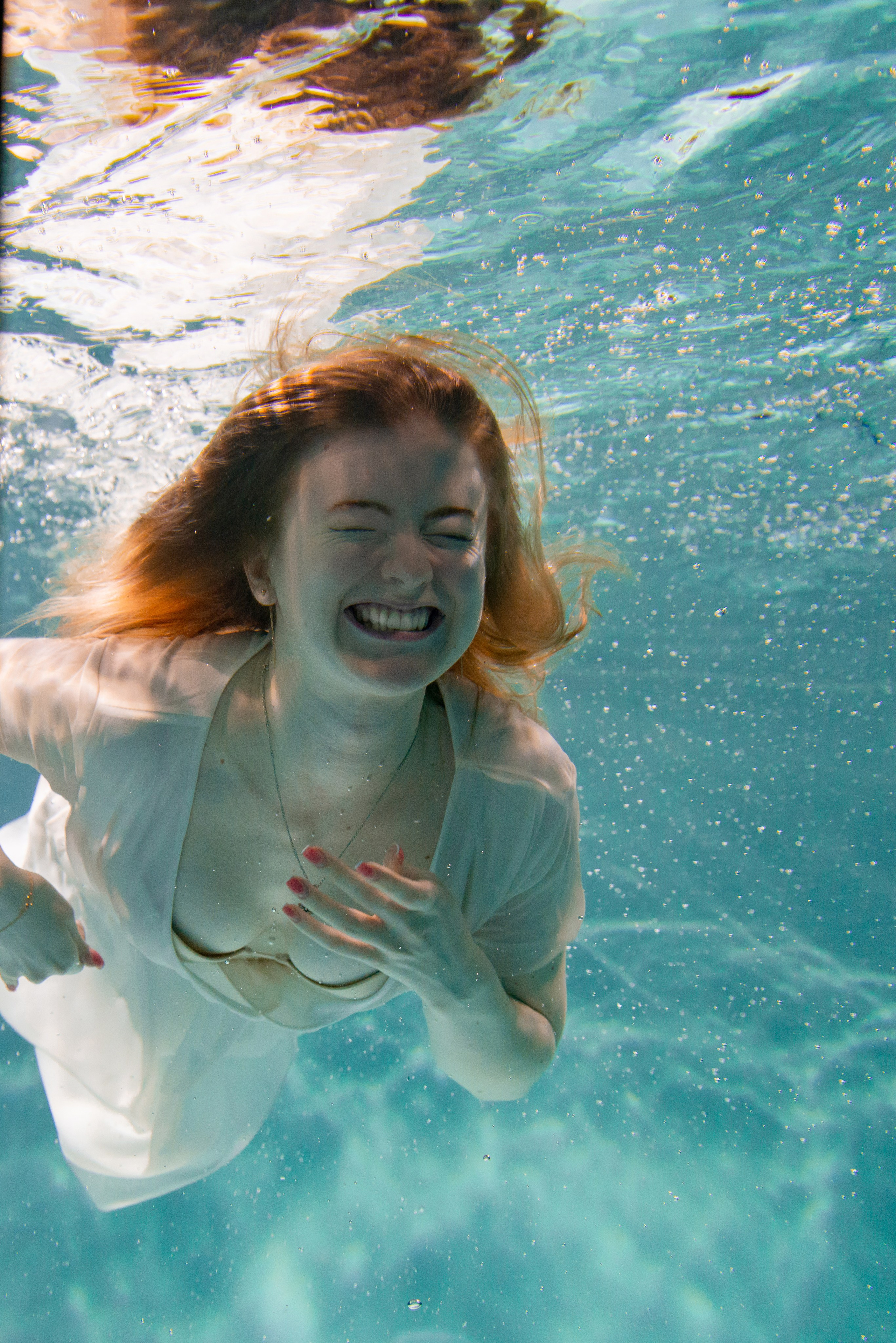 Под водой. Фотограф и дизайнер в Москве Екатерина Лобачева