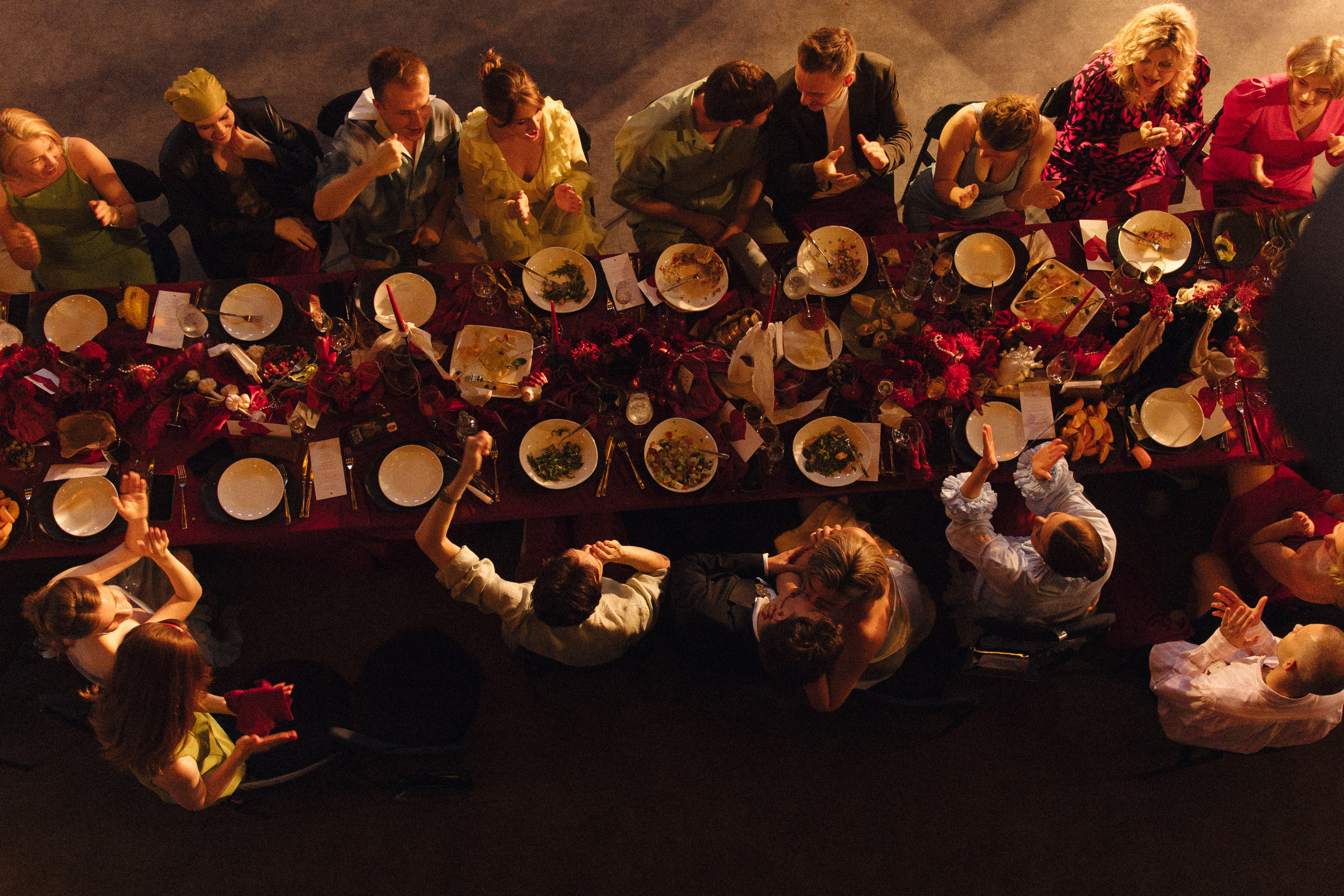 Отчет свадебного ужина для свадебного агентства It's a match. Свадебный фотограф Колесников Антон